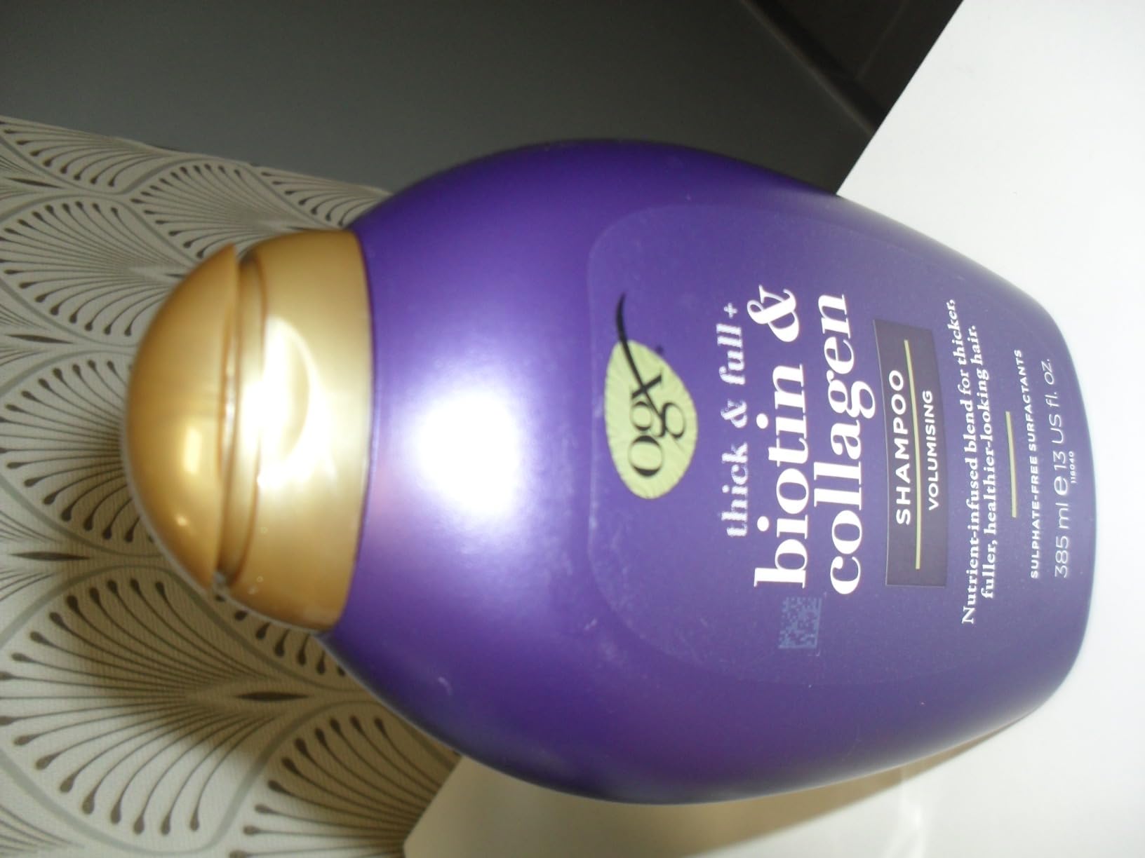OGX Biotin & Collagen Shampooing Volume 385 ml