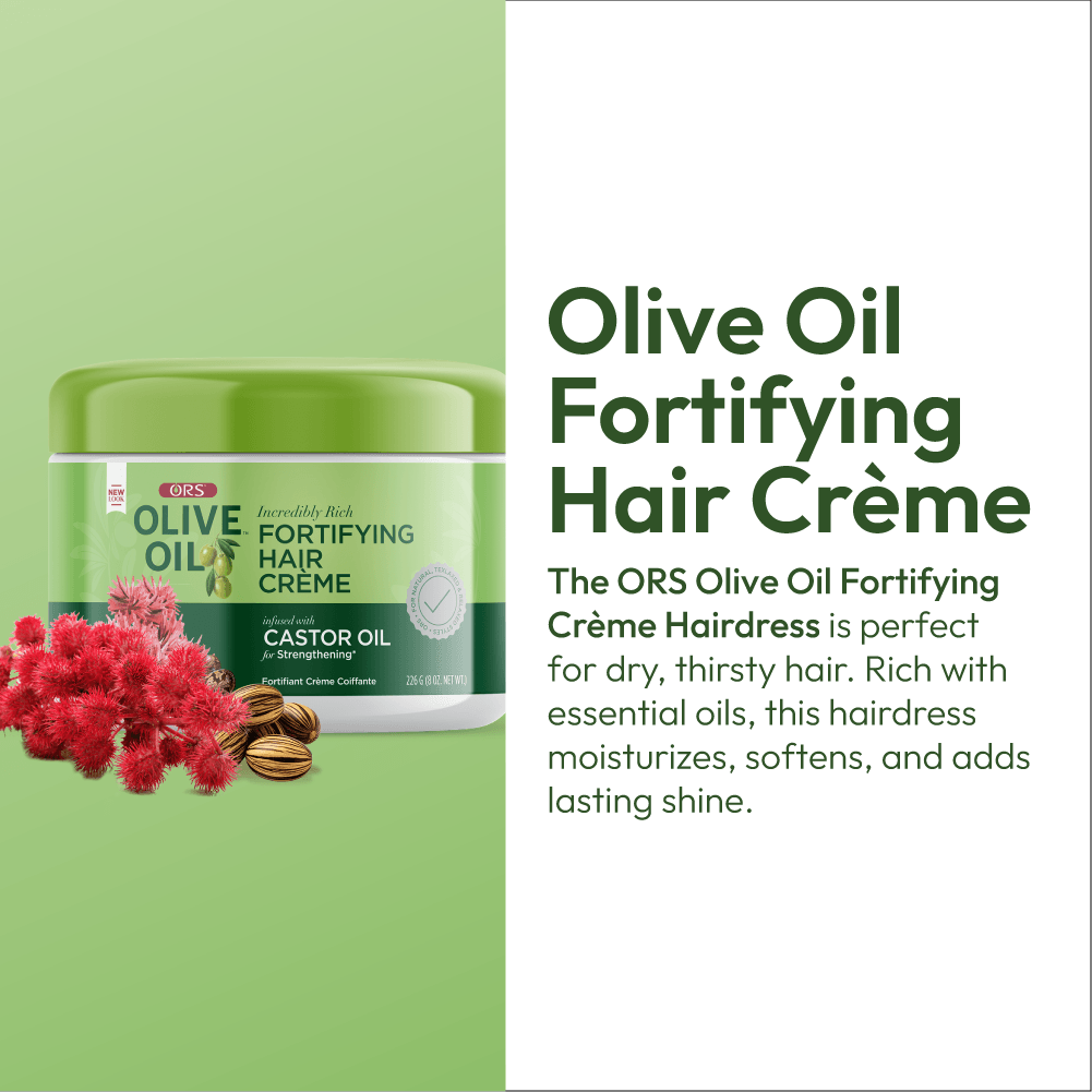 ORS Olive Oil Fortifying crème cheveux 8 oz fortifiante