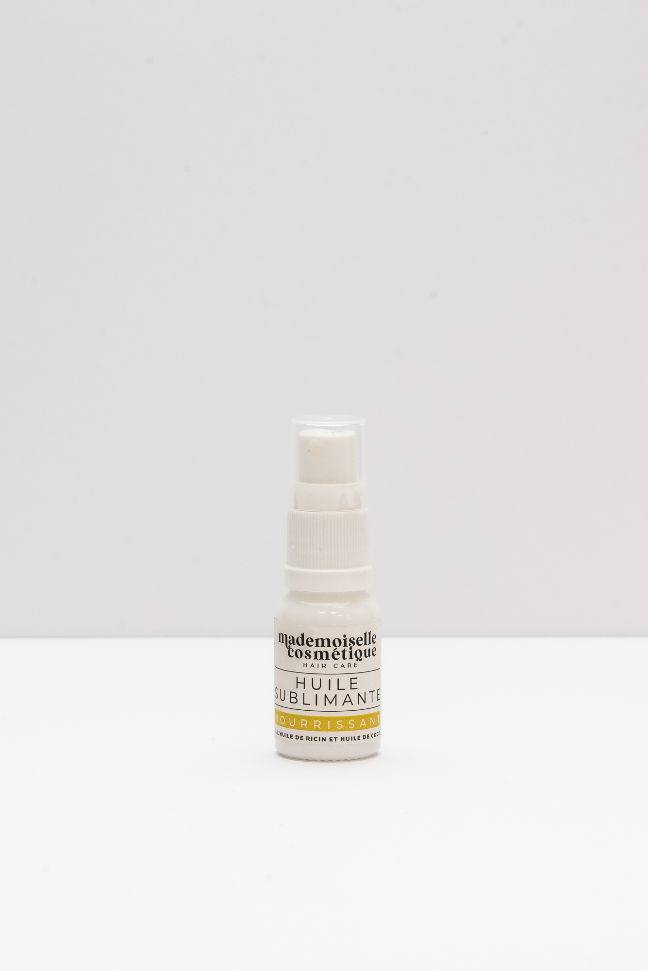 Melle Cosmétique Nourrissante huile sublimante 10ml ricin coco