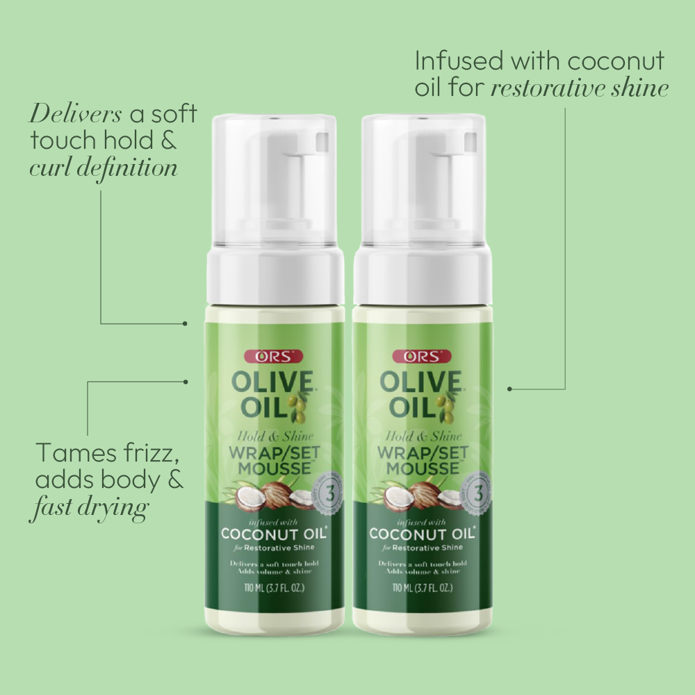 ORS Olive Oil Classics Mousse Wrap Brillance 2x105 ml