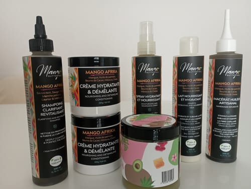 Mango Butterfull MANGO AFRIKA Shampoing clarifiant 200ml savon noir