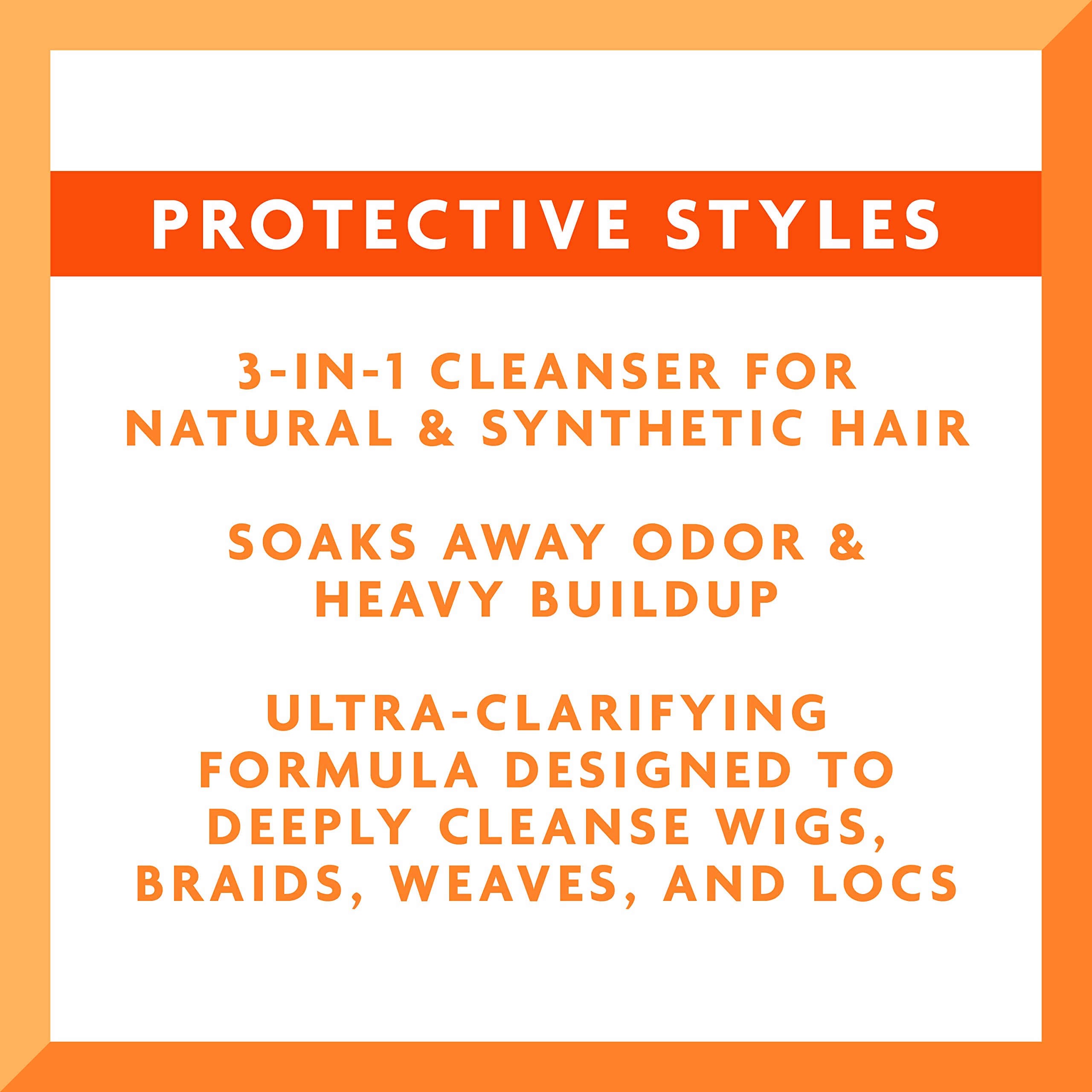 Cantu Protective Styles Nettoyant Clarifiant 296 ml Tea Tree