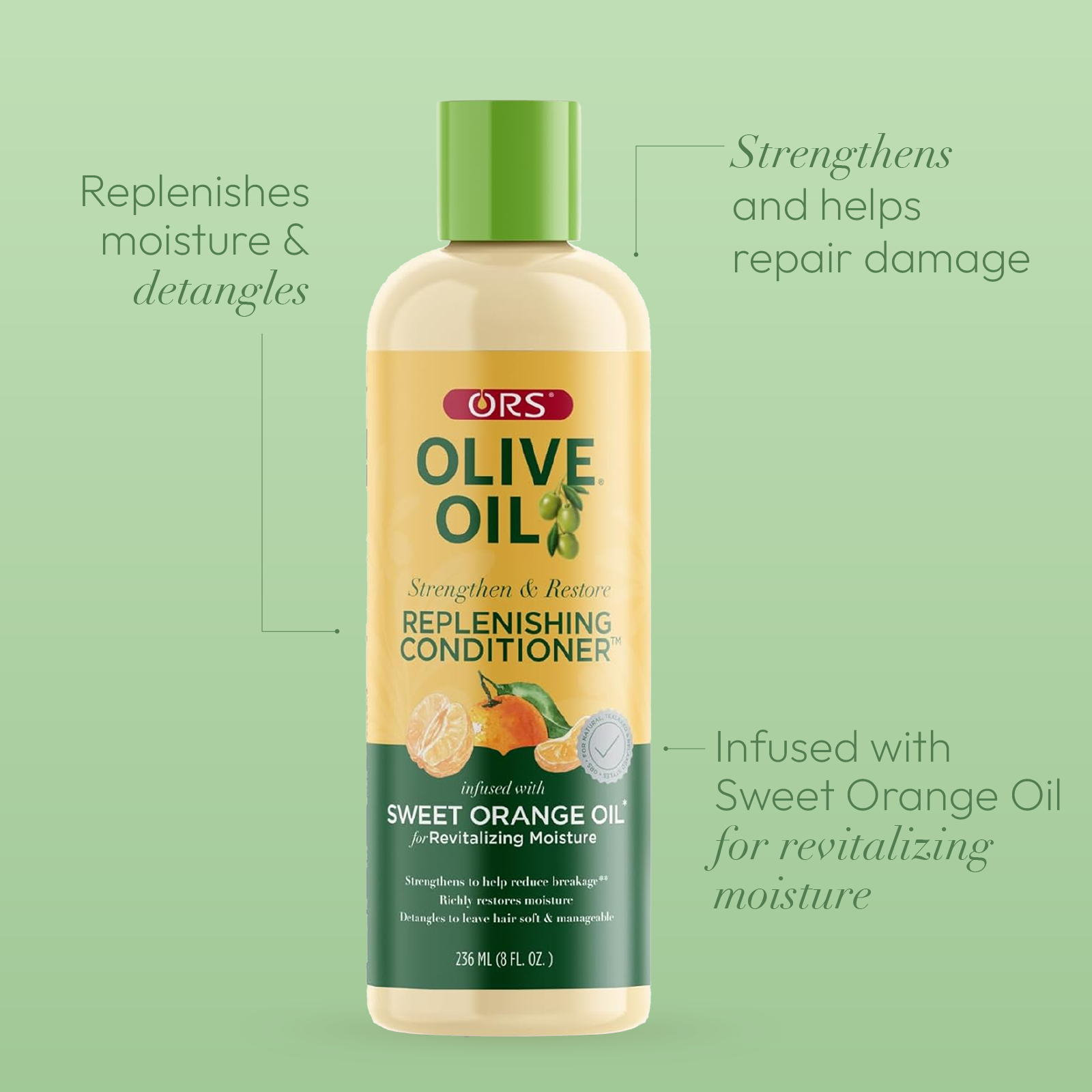 ORS Olive Oil Replenishing après-shampooing hydratant 2x8 oz