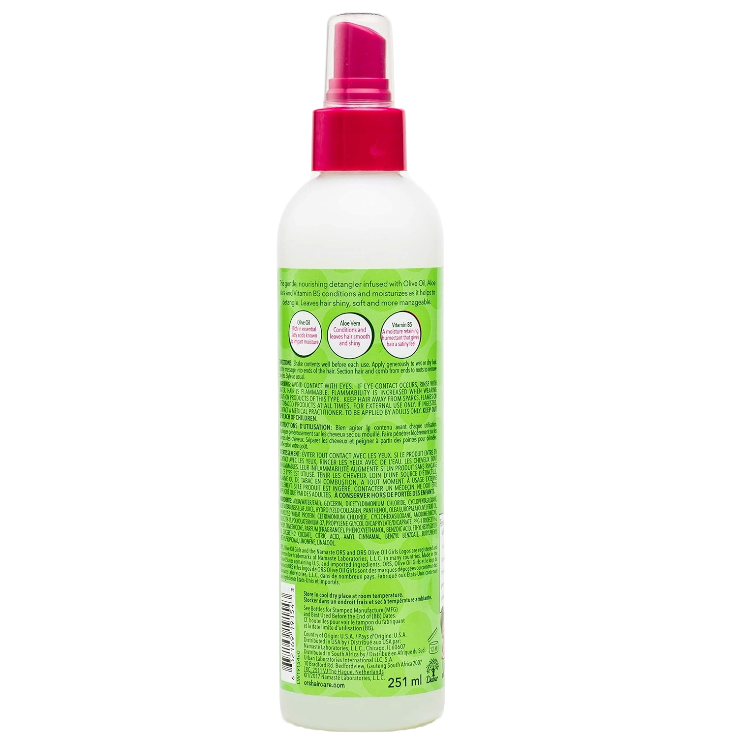 Organic Root Stimulator Olive Oil Girls Leave-In démêlant 251 ml