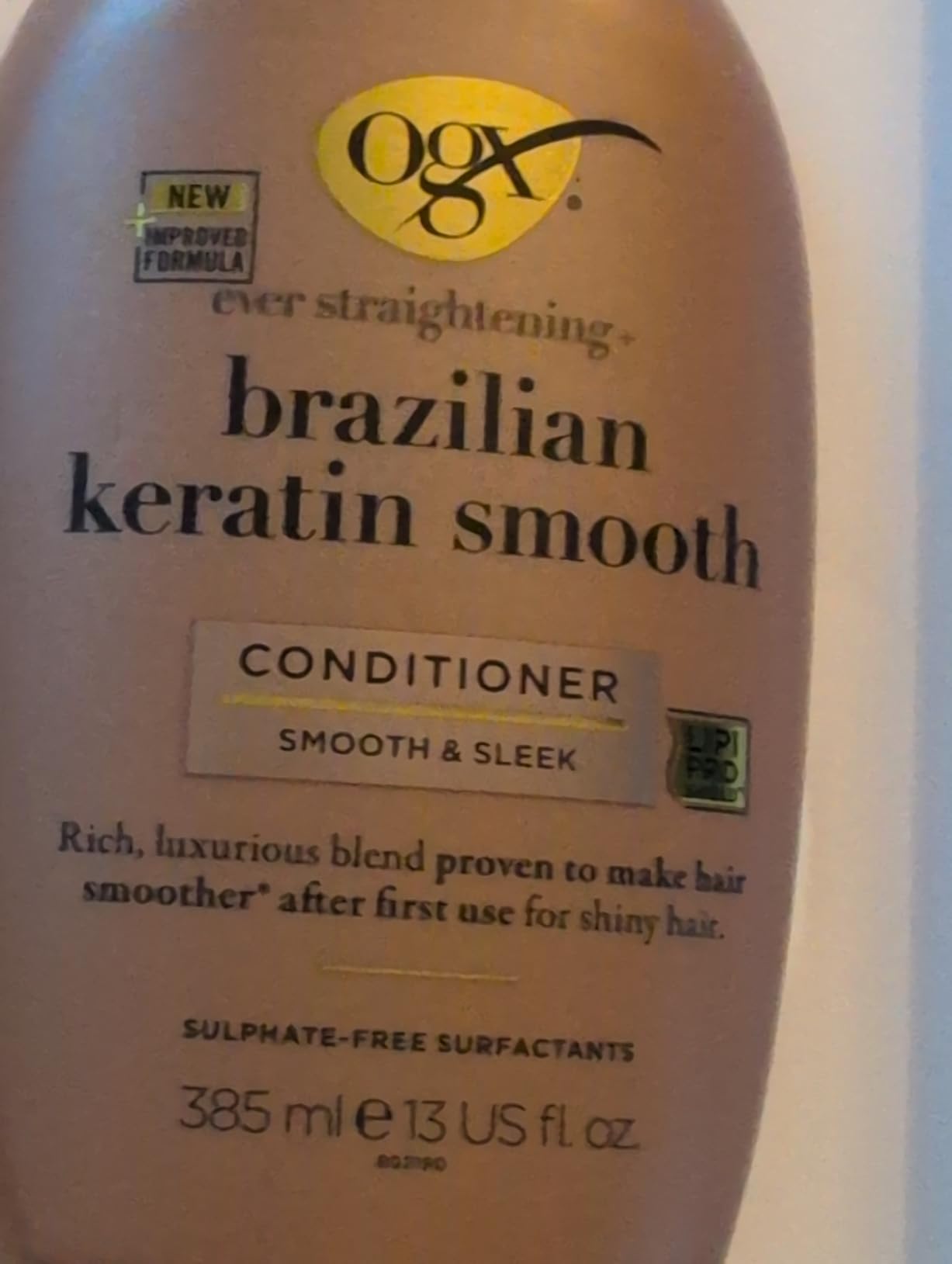 OGX Brazilian Keratin Smooth Duo Shampooing 2x385 ml Coco
