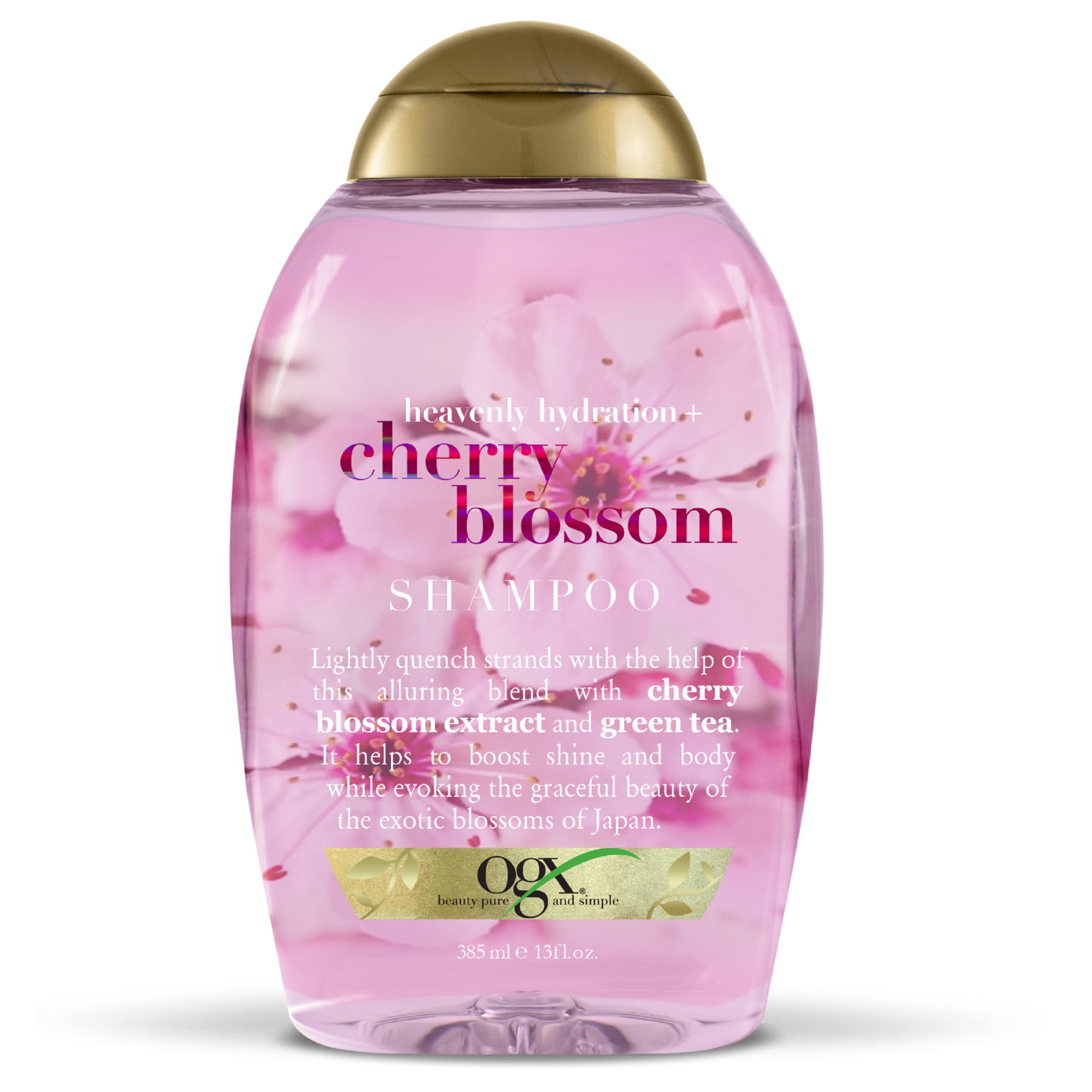 OGX Cherry Blossom Shampooing Fleur de Cerisier Brillance