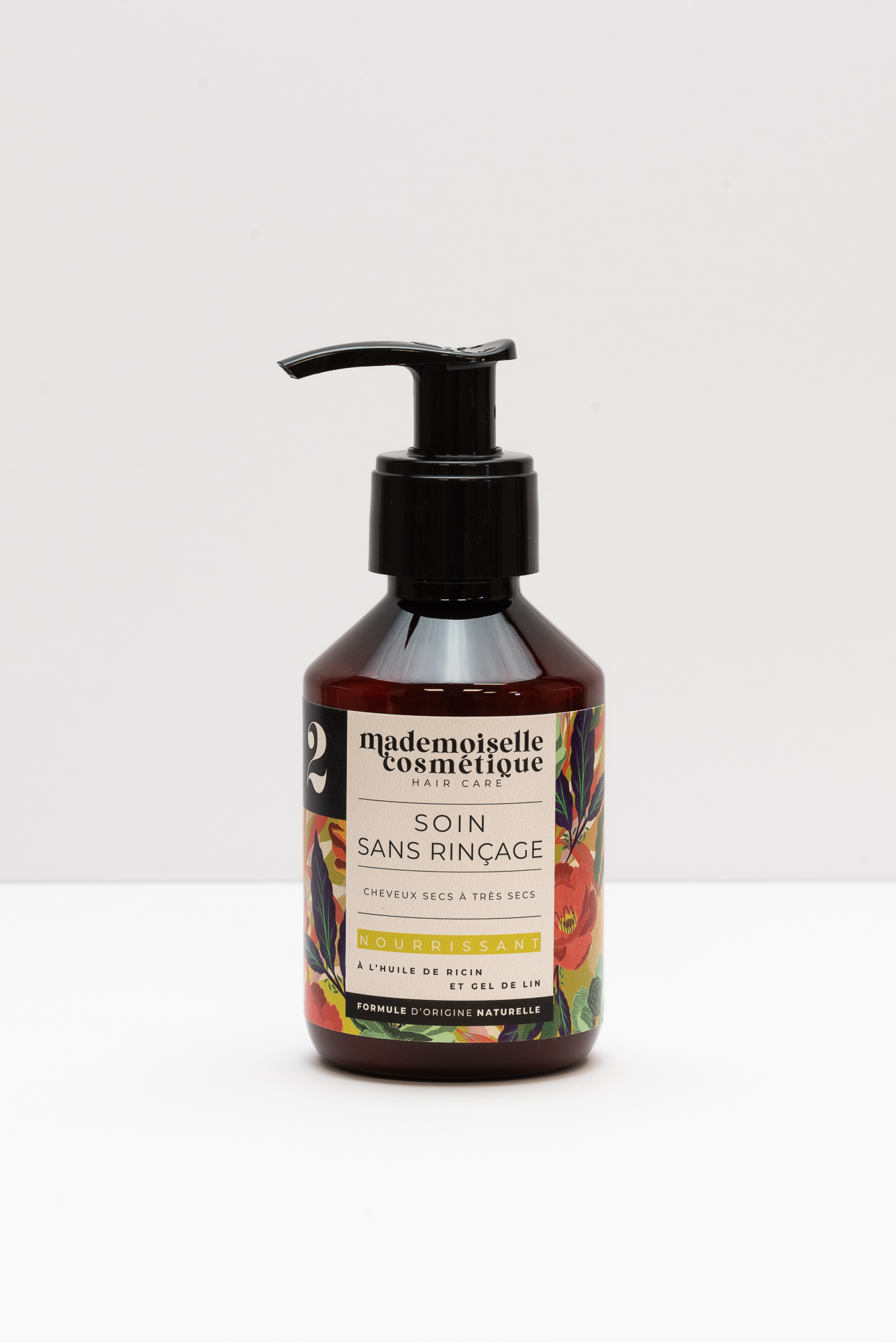 Melle Gamme Nourrissante Soin Sans Rinçage 150ml ricin boucles
