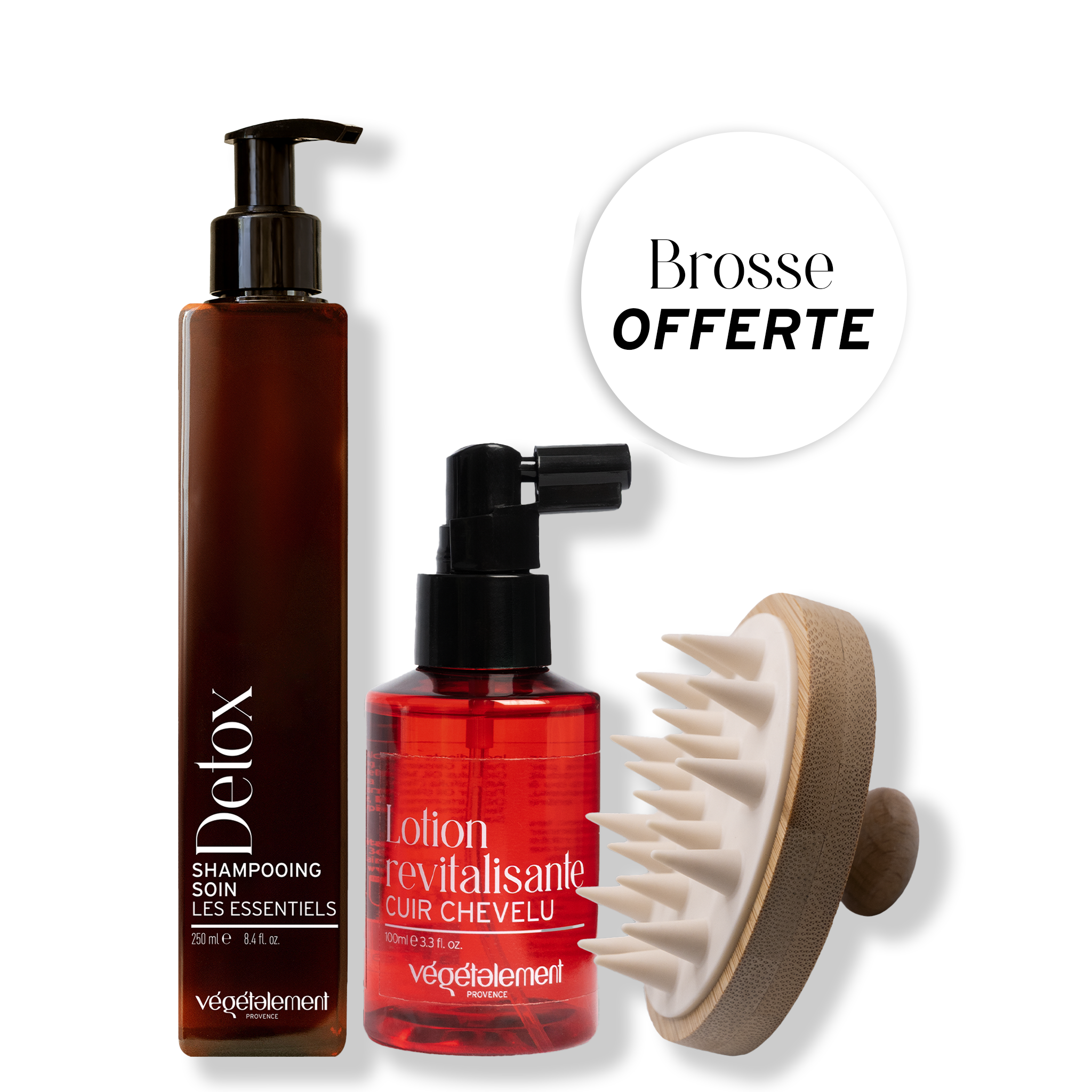 Végétalement Provence Coffrets Routine Cuir Chevelu Détox