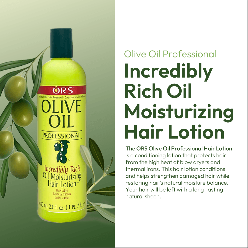 ORS Olive Oil Professional Incredibly Rich Lotion 23 oz x2