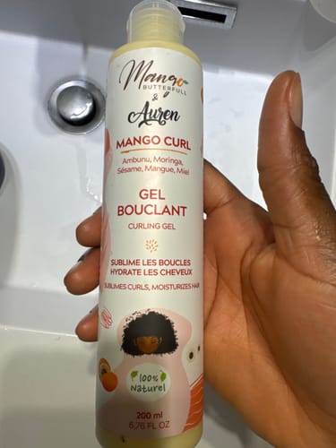 Mango Butterfull MANGO CURL Gel bouclant ambunu aloe vera miel