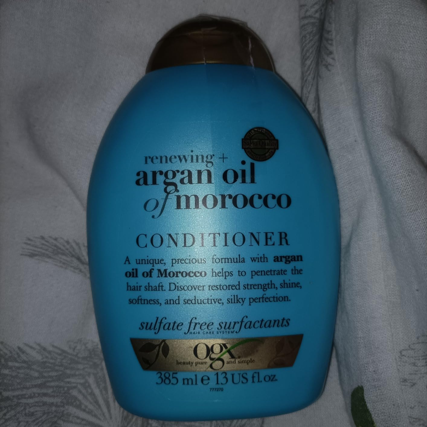OGX Argan Oil of Morocco shampoing réparateur 385 ml Lot 1