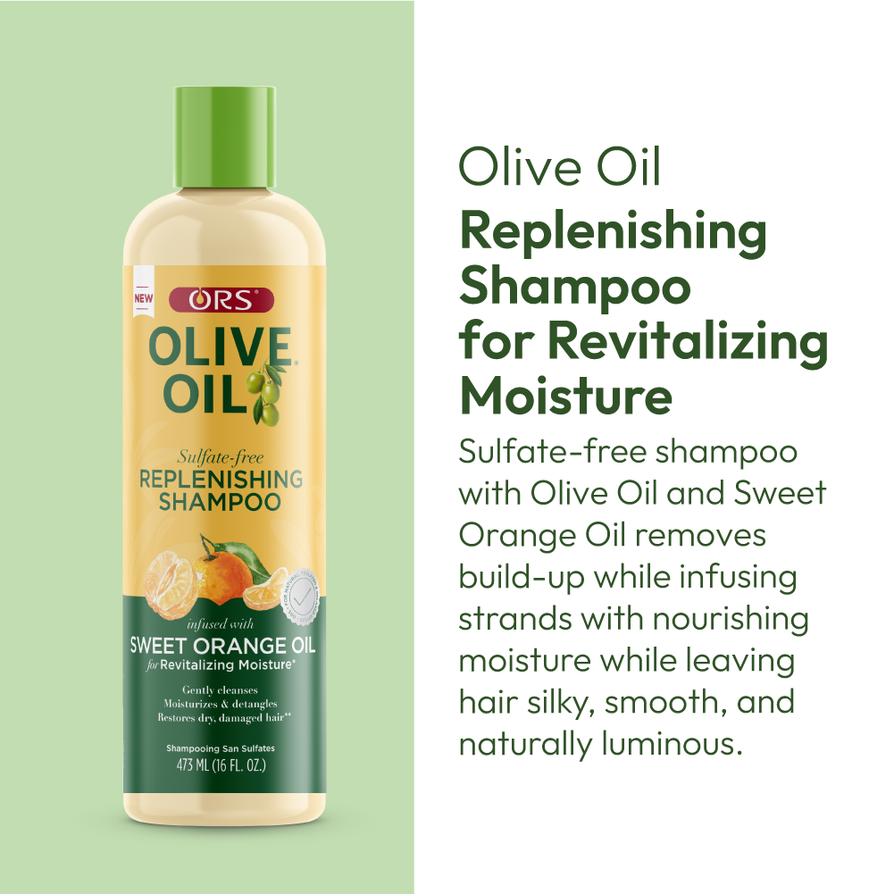 ORS Olive Oil Replenishing Shampoo 16 oz Hydratant Doux