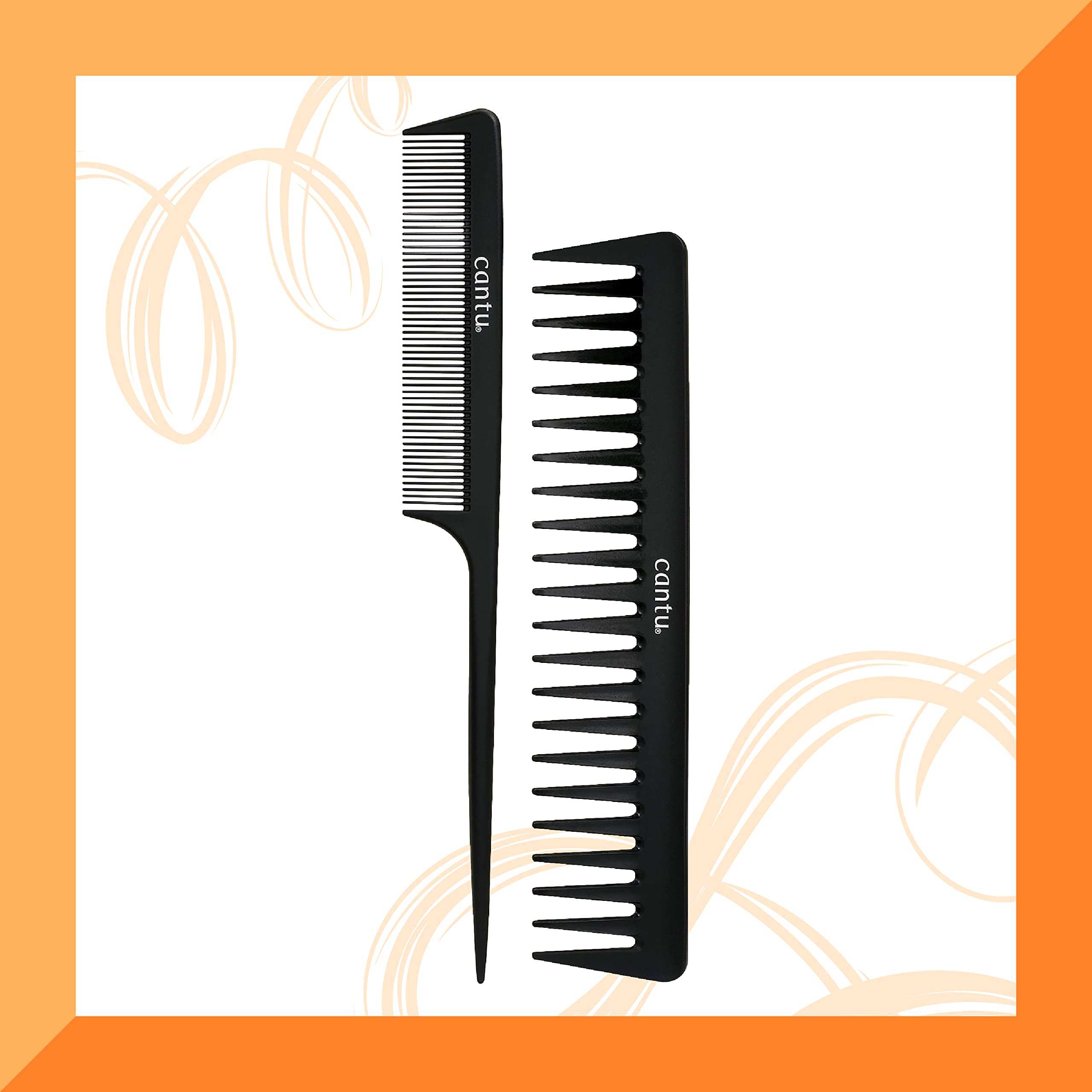 Cantu Accessories Peignes Fibre de Carbone Chaleur 250°C
