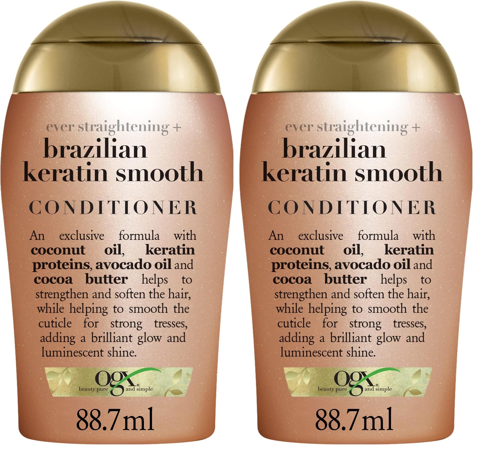 OGX Brazilian Keratin Smooth Après-Shampooing 88,7 ml Kératine