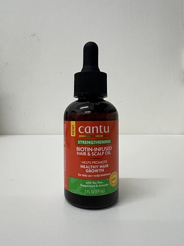 Cantu Romarin Menthe Huile cuir chevelu biotine 95 ml