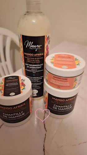 Mango Butterfull Mango Afrika chantilly mangue 250ml crépus