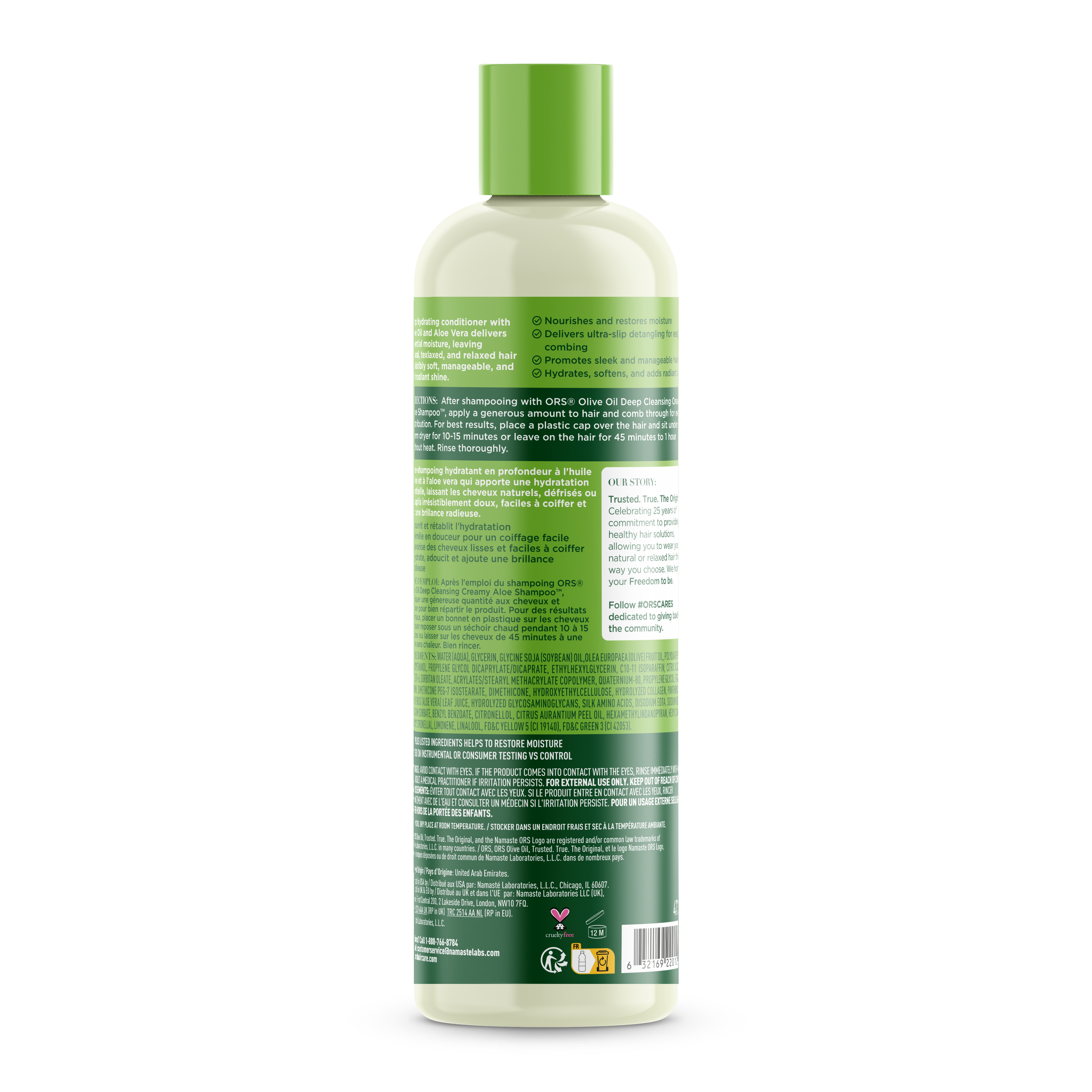 ORS Olive Oil Classics après-shampoing 473 ml aloe hydratation