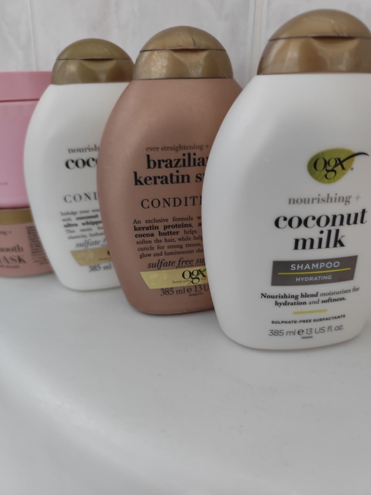 OGX Coconut Milk Shampooing Hydratant 385 ml coco