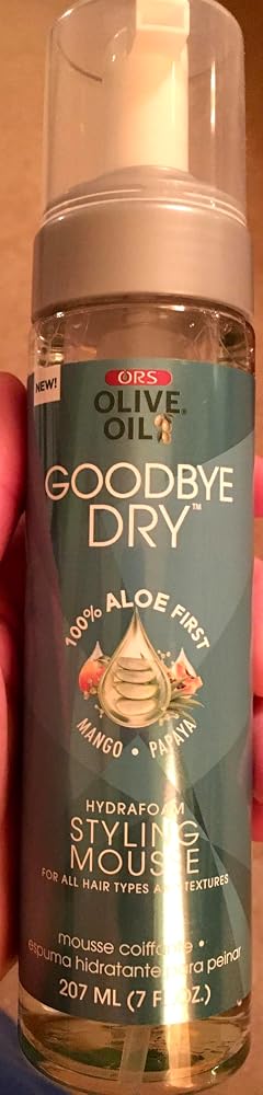 ORS Goodbye Dry mousse coiffante hydrafoam 7 oz anti-frisottis