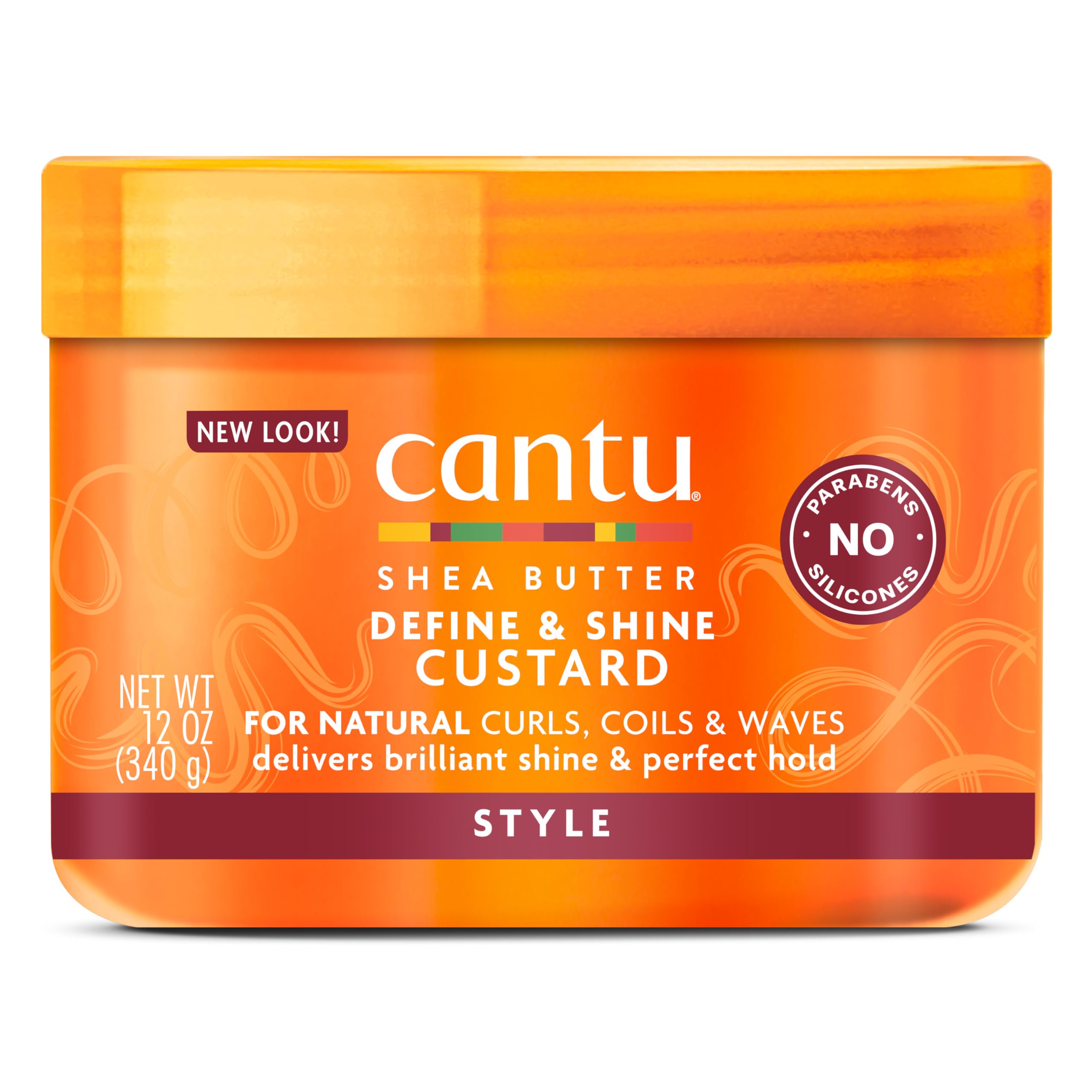Cantu Classics Define & Shine Custard gelée boucles 340g sans parfum