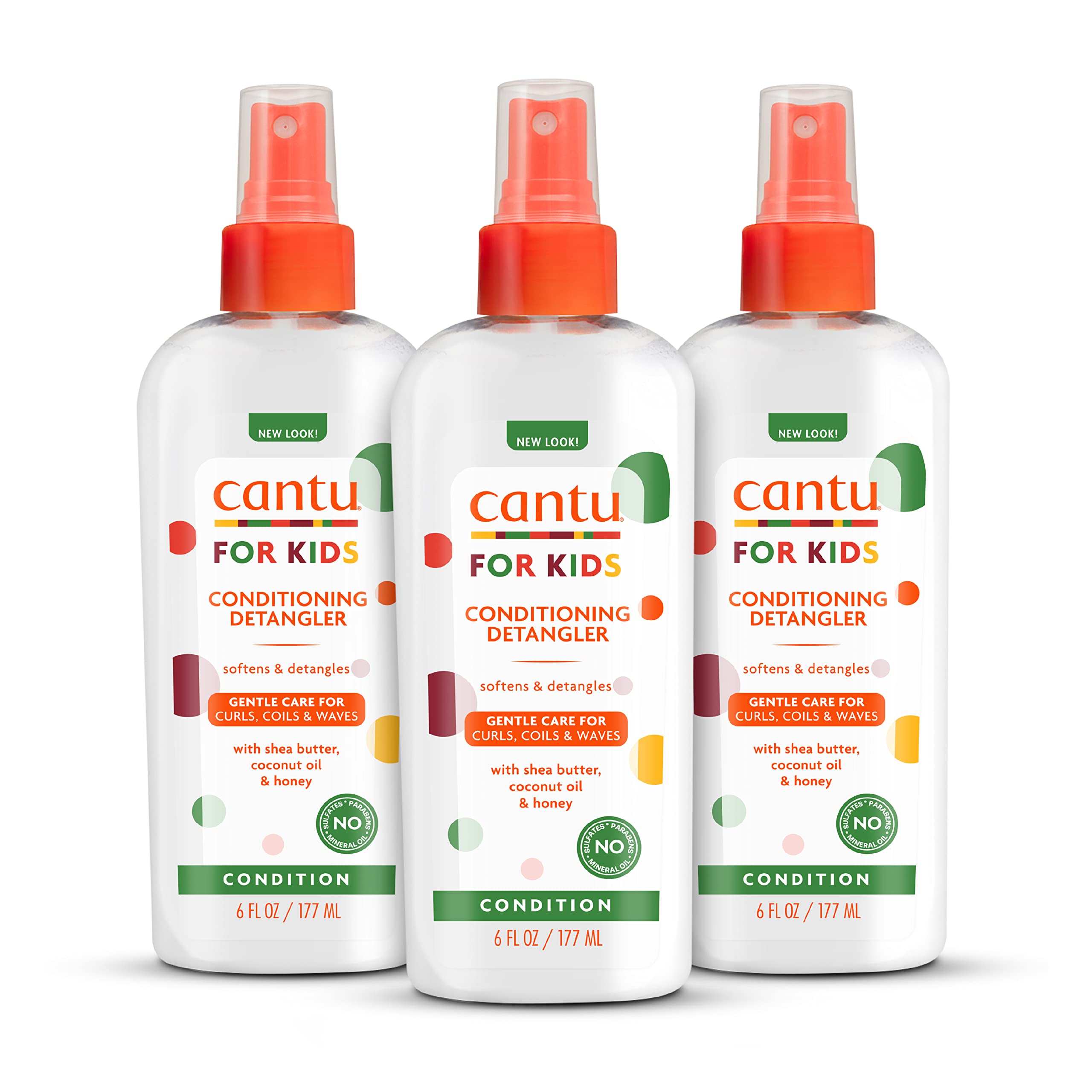 Cantu Kids Conditioning Detangler spray lot de 3