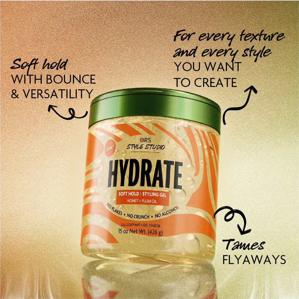 ORS Style Studio Hydrate gel coiffant fixation souple 15 oz