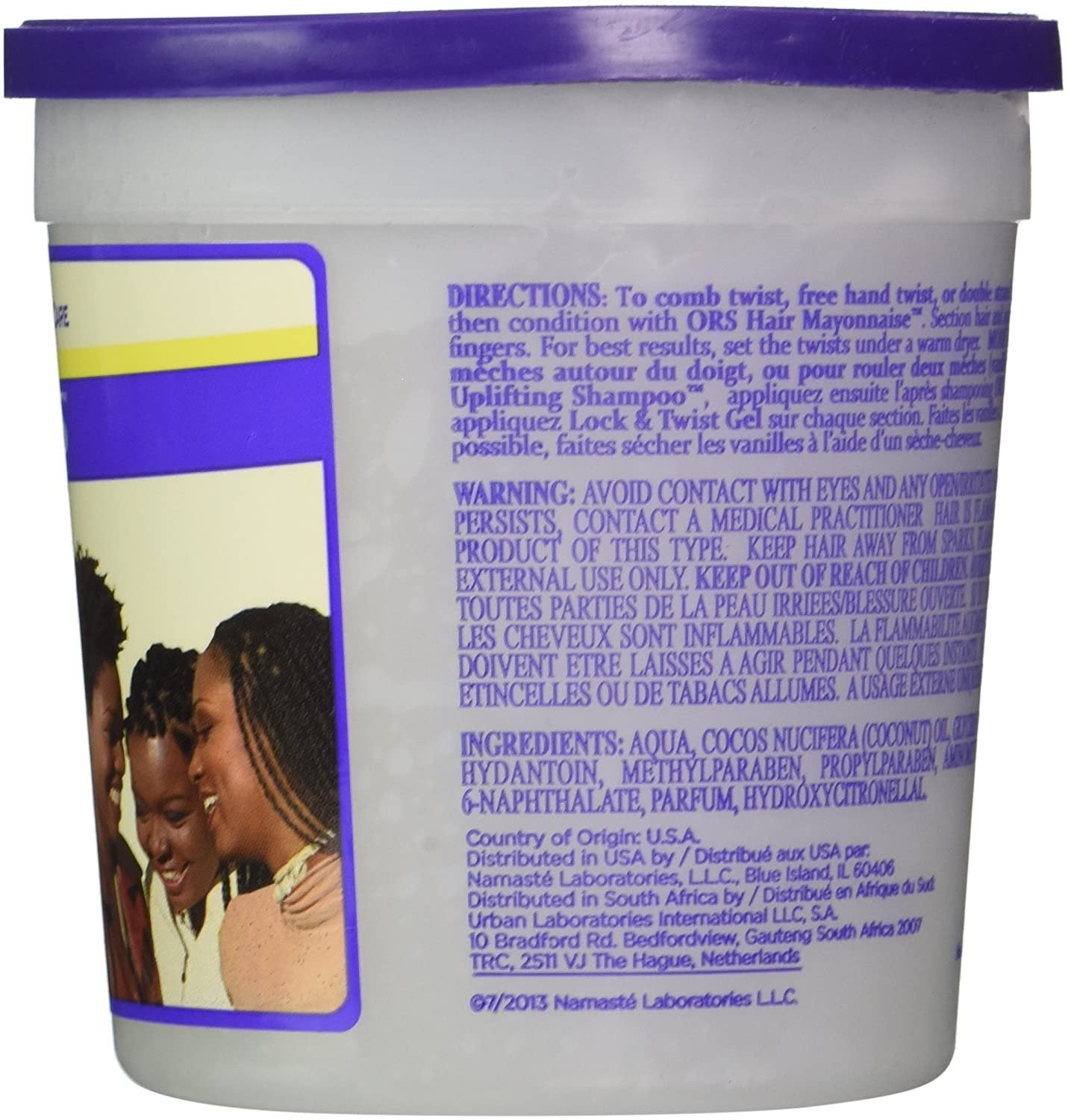 ORS Olive Oil Classics Lock and Twist Gel Coiffant 368 g Fixation