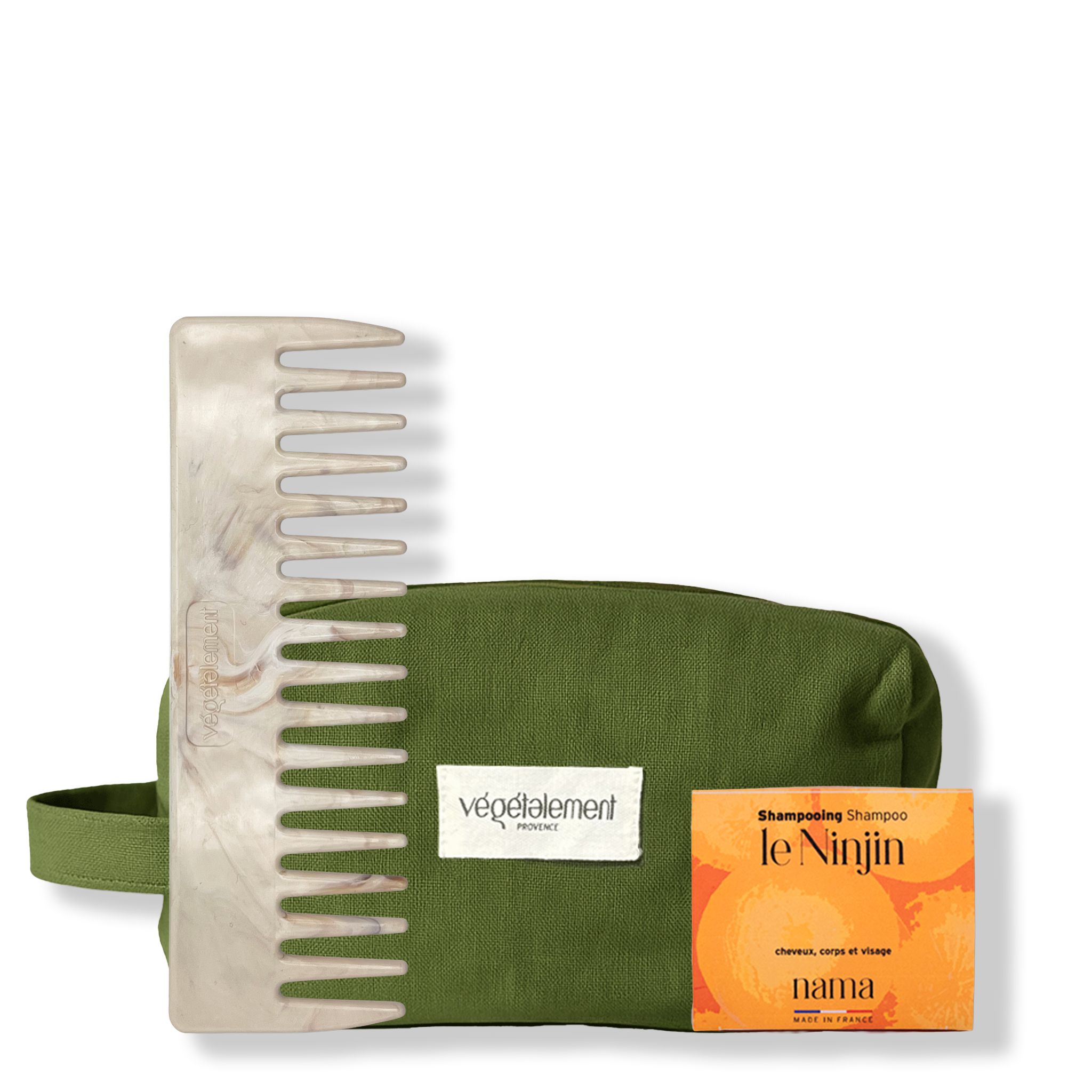 Végétalement Provence Mes Essentiels trousse voyage kit solide