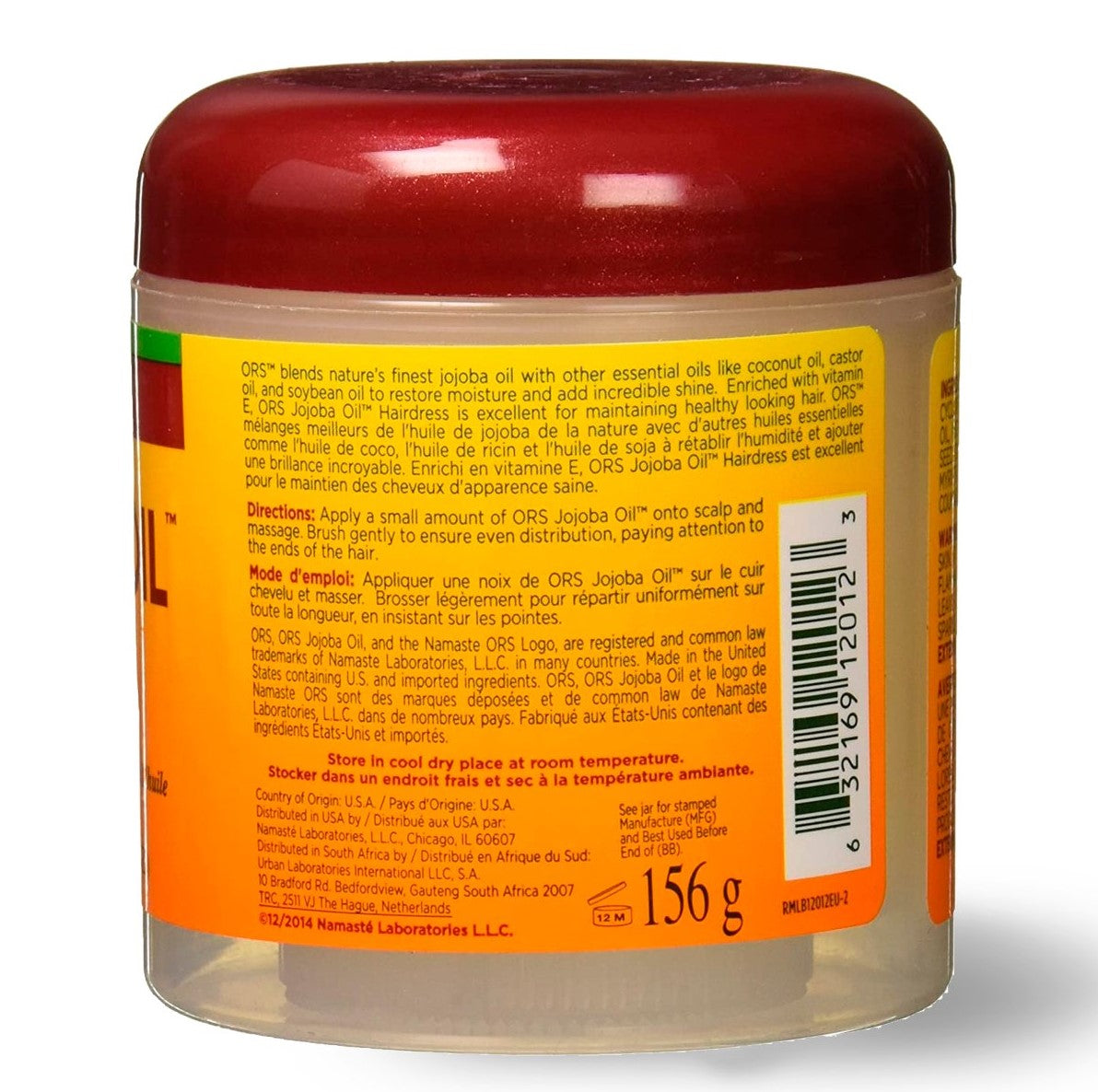 Organic Root Stimulator Olive Oil huile jojoba 155 ml brillance