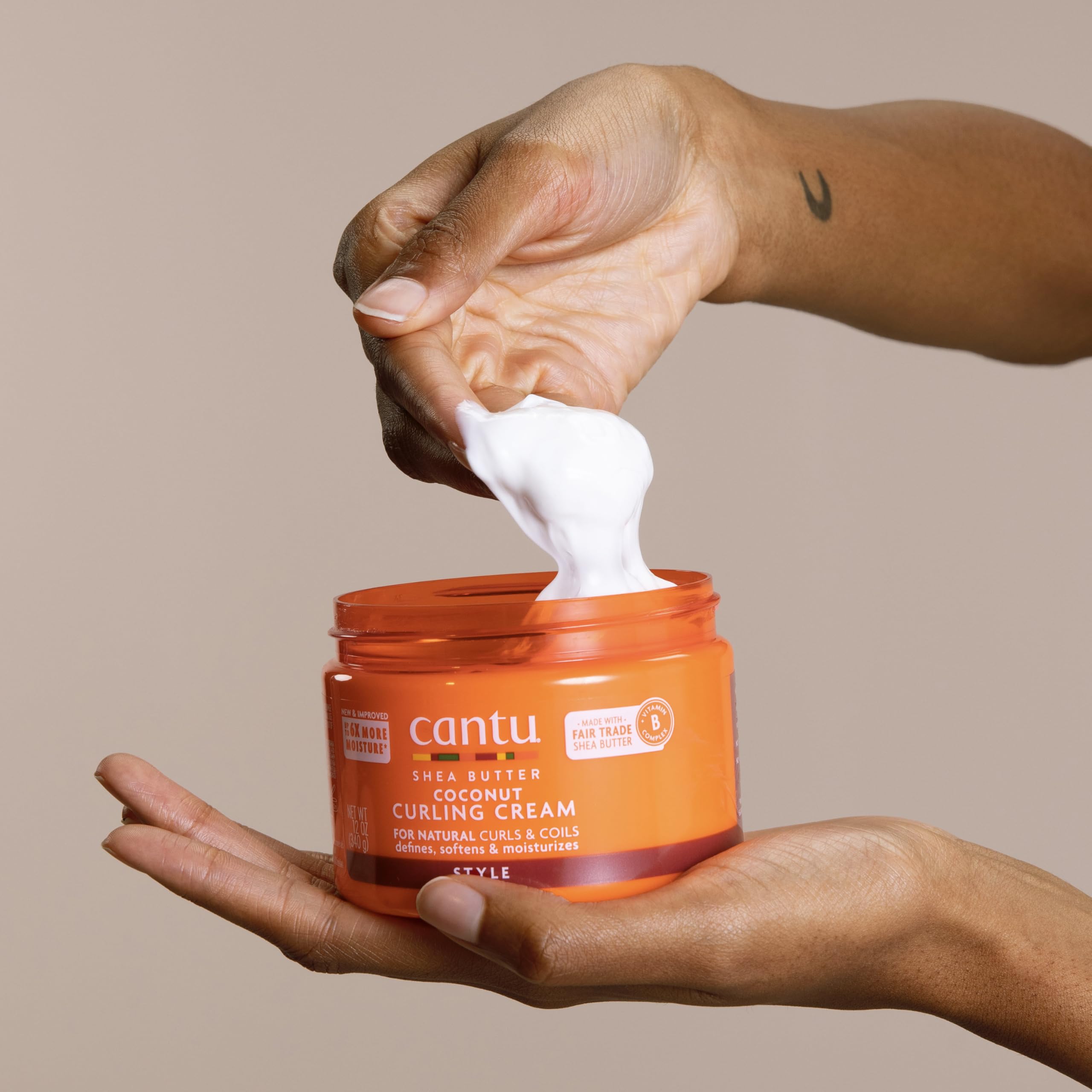 Cantu Classics Crème Bouclante Coco 340 g Karité