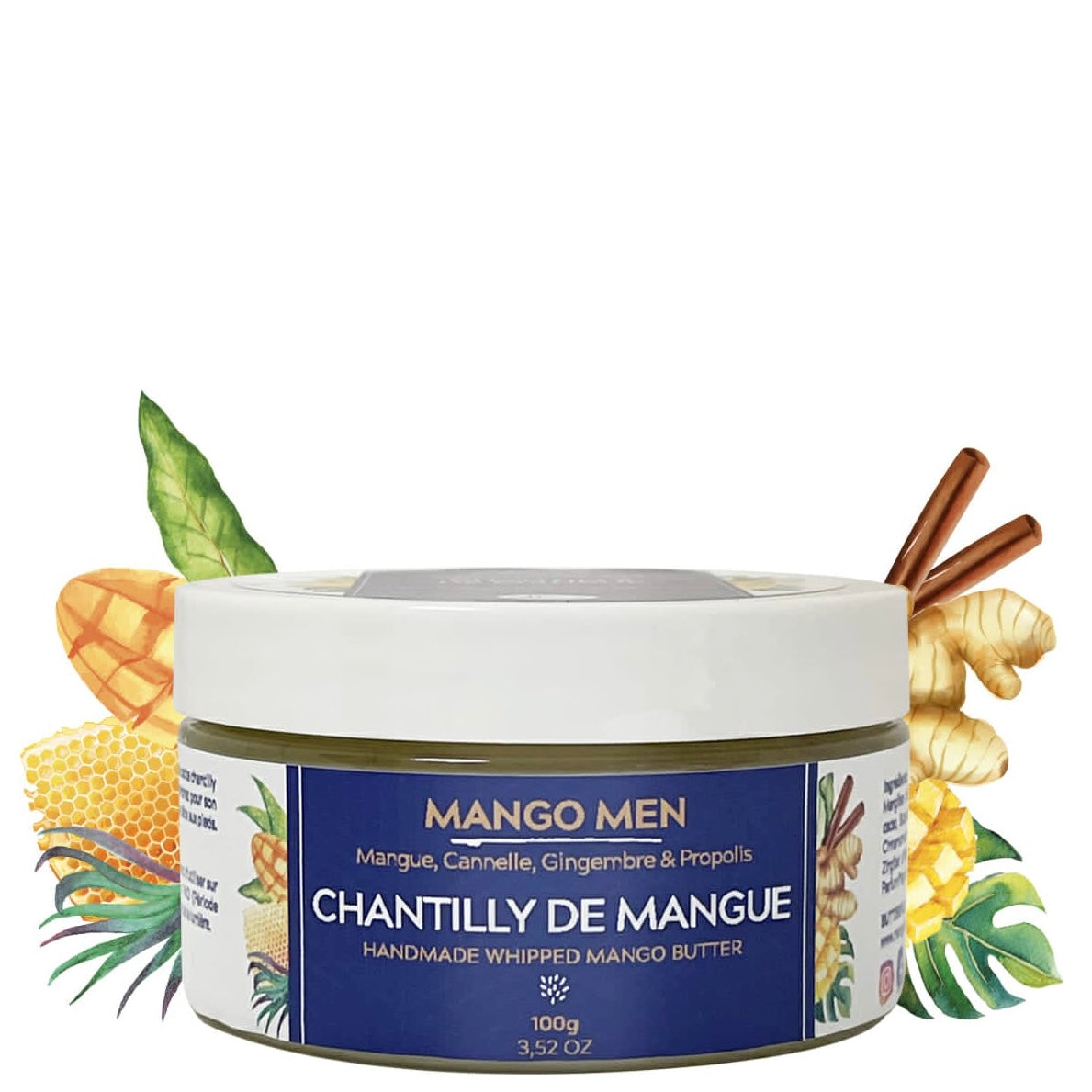 Mango Butterfull MANGO MEN Chantilly barbe 100gr cannelle