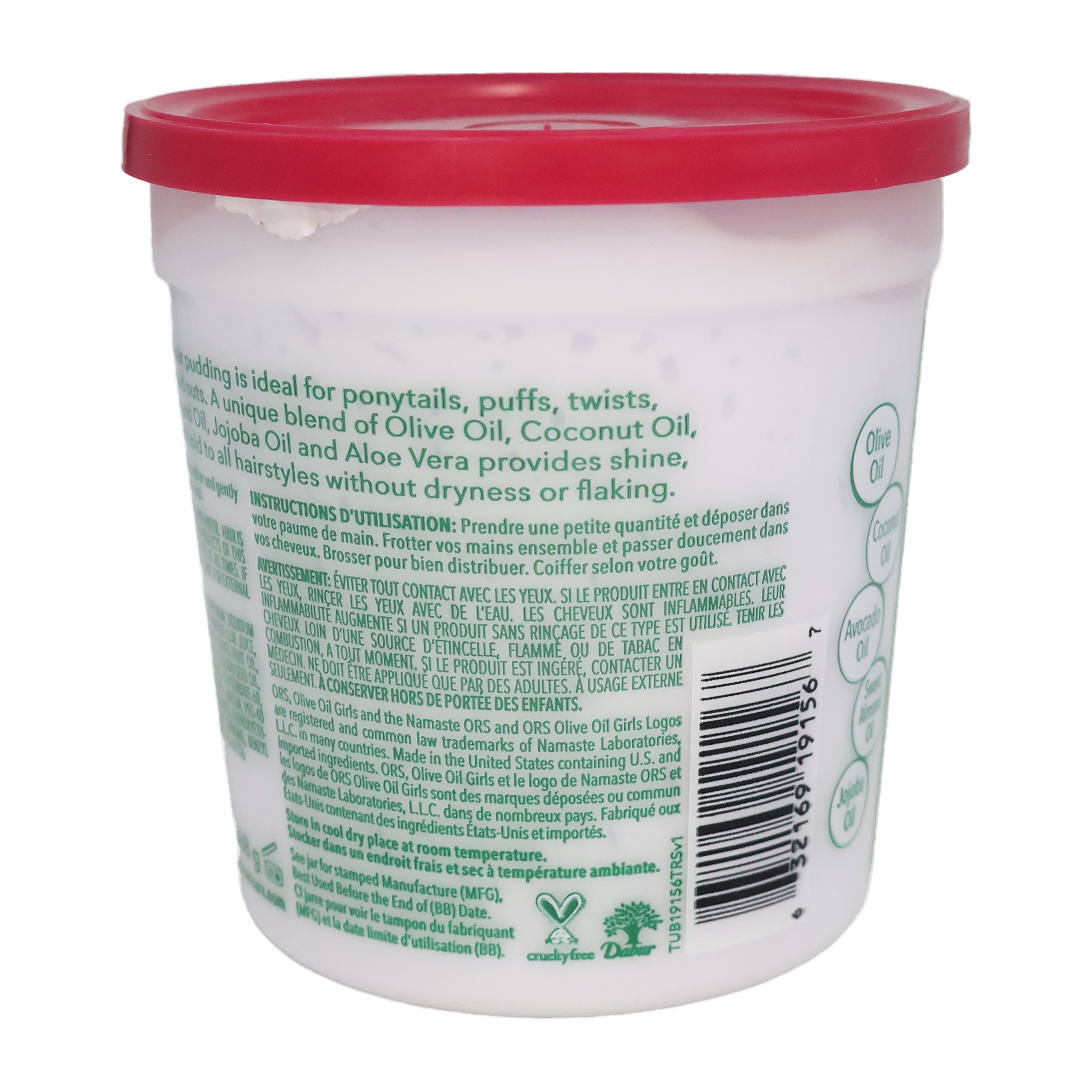 ORS Olive Oil Girls pudding cheveux 368 g olive définition