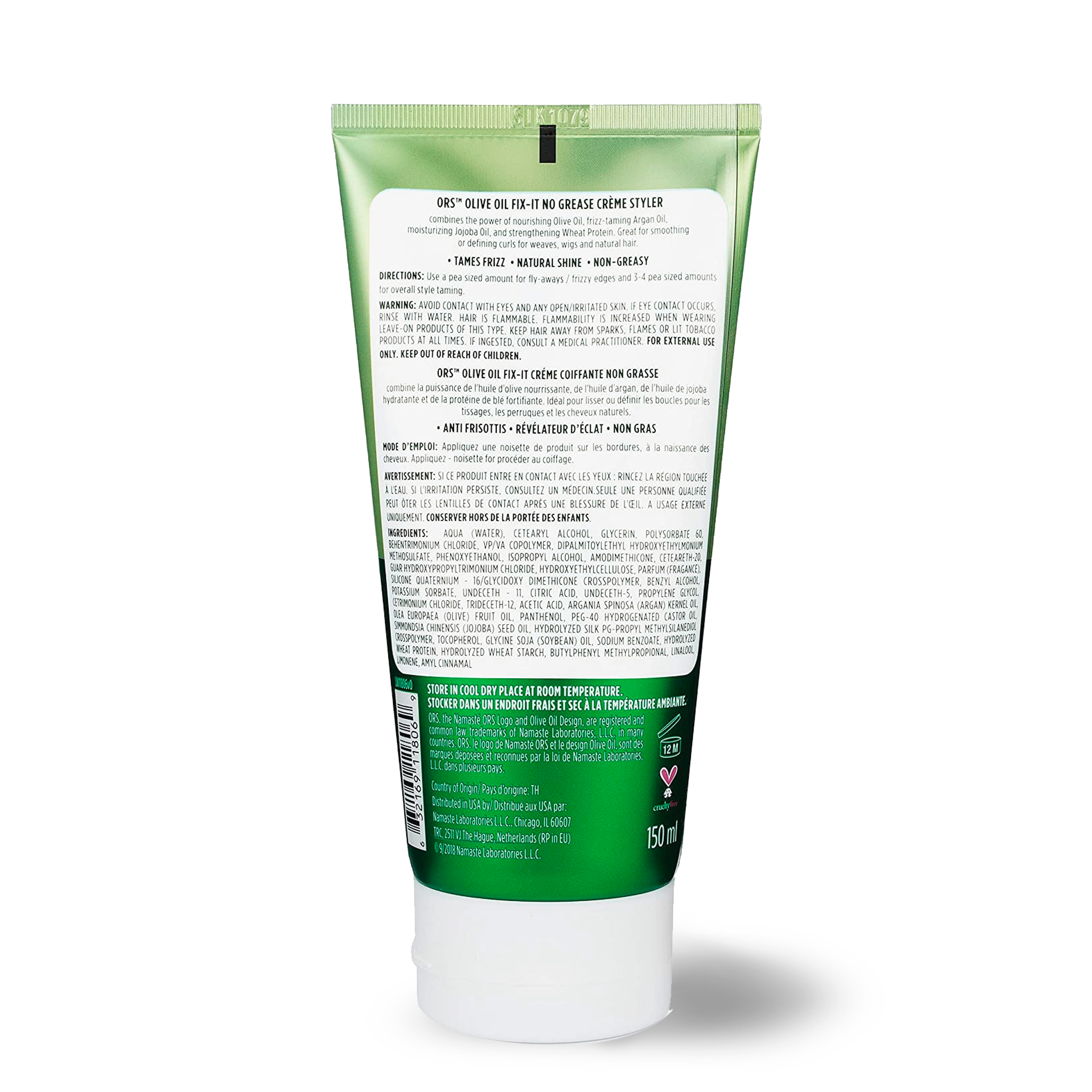 ORS Fix-It crème coiffante olive 5oz définition boucles
