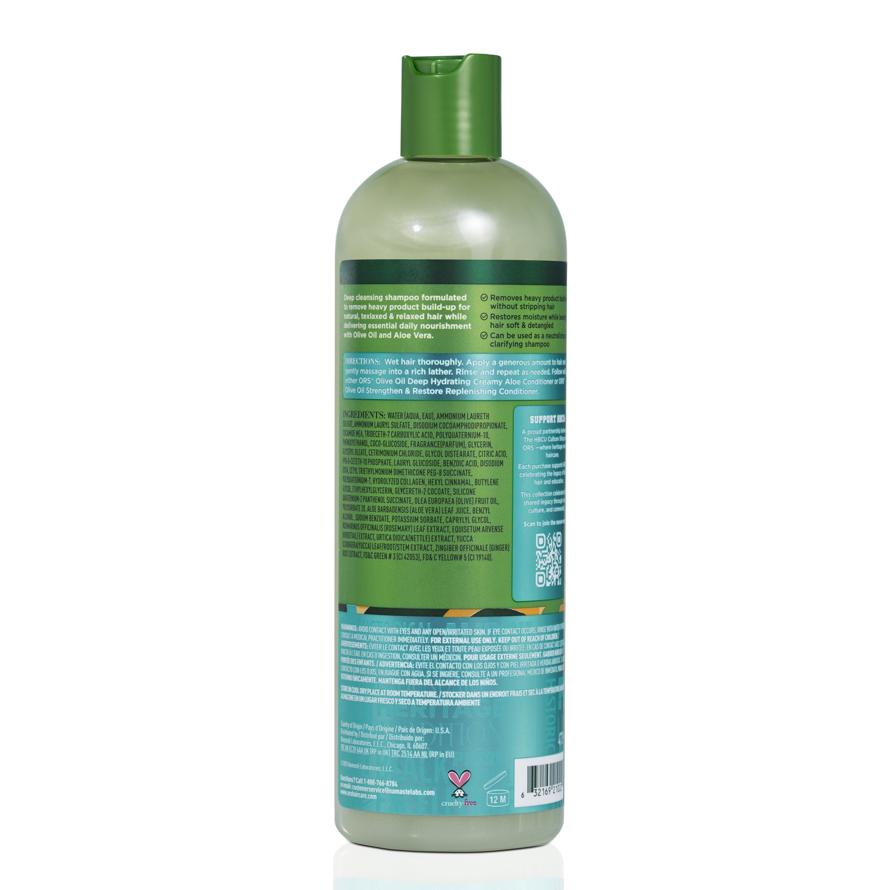 ORS Olive Oil Classics Shampoing Aloe Hydratant 473 ml