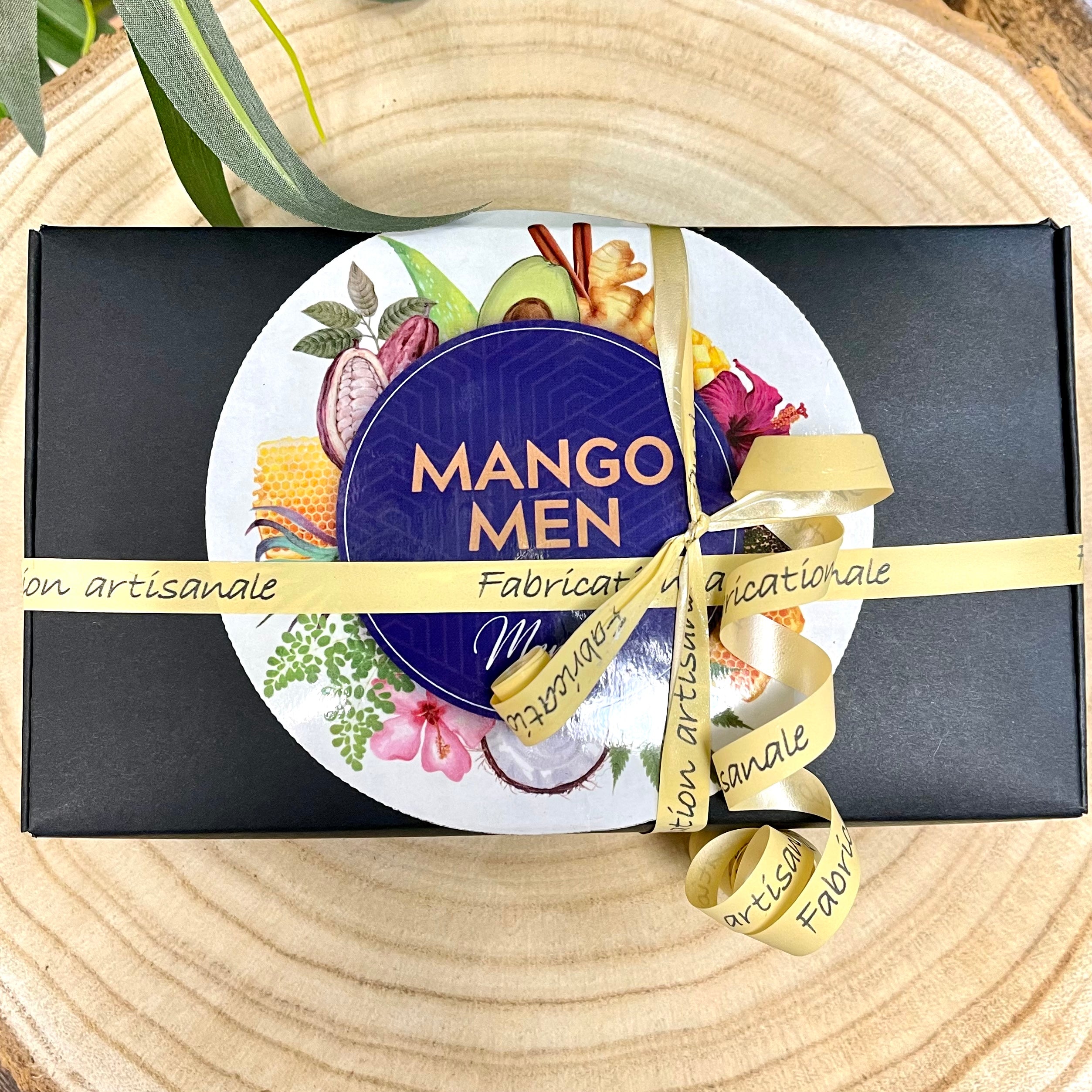 Mango Butterfull Mango Men coffret barbe 3 soins cannelle