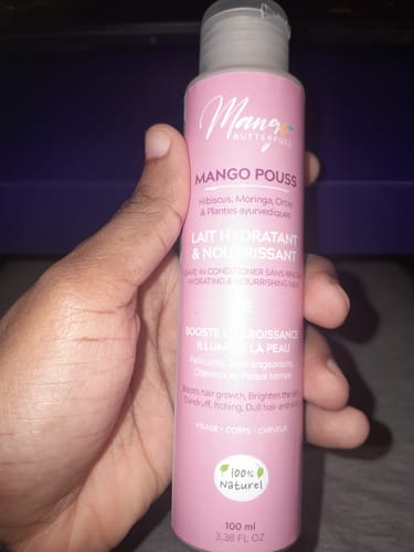 Mango Butterfull MANGO POUSS Lait capillaire 100ml hibiscus
