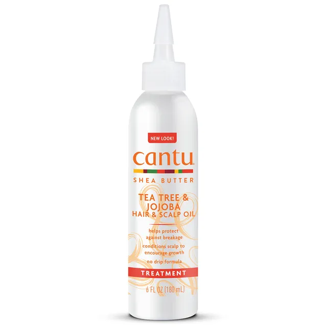 Cantu Classics Huile Tea Tree Jojoba cheveux bouclés crépus