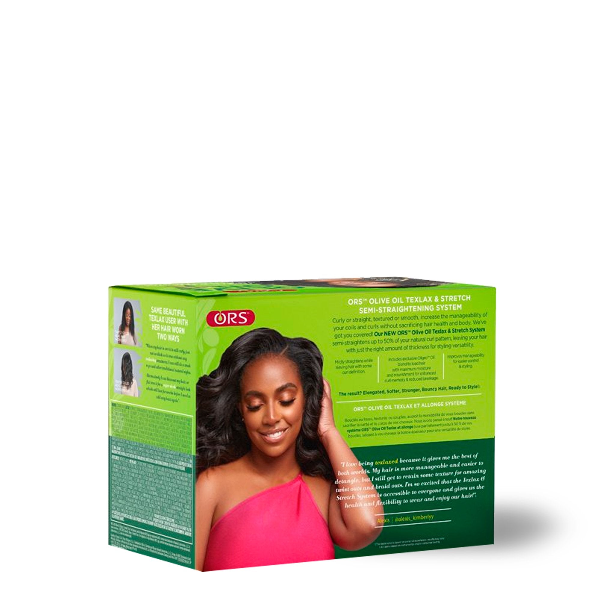 ORS Olive Oil Texlax & Stretch kit semi-défrisage cheveux naturels