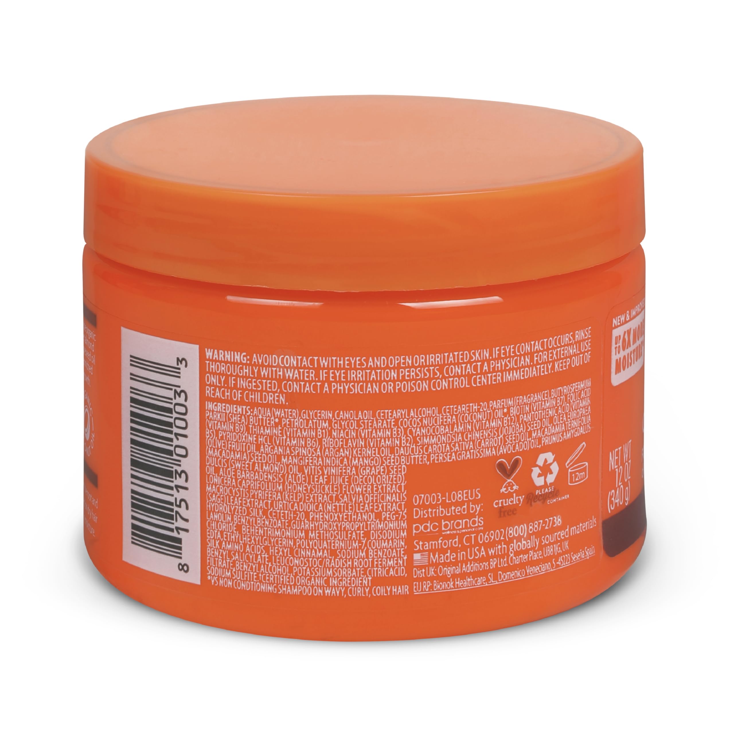 Cantu Classics Crème Bouclante Coco 340 g Karité