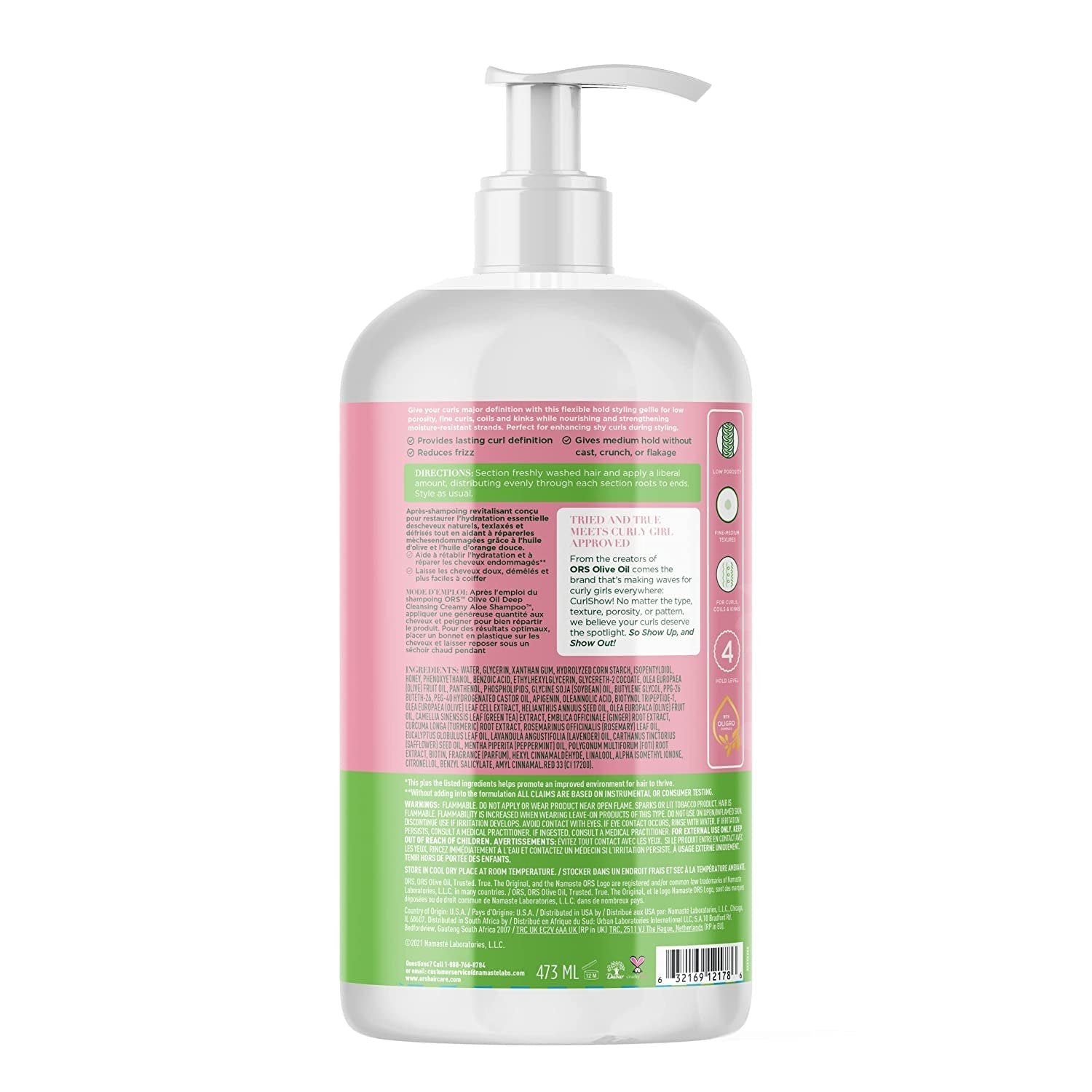 ORS Curlshow Curl Creator gelée boucles 473 ml définition souple