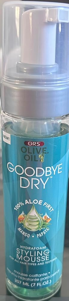 ORS Goodbye Dry mousse coiffante hydrafoam 7 oz anti-frisottis