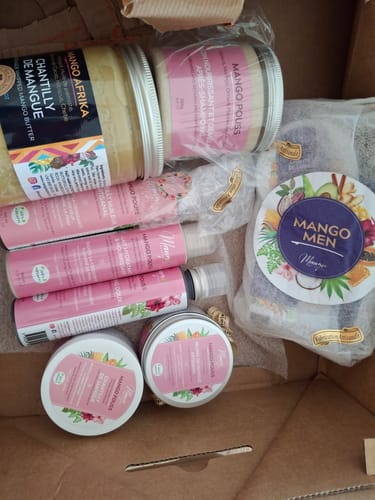 Mango Butterfull Mango Men coffret barbe 3 soins cannelle