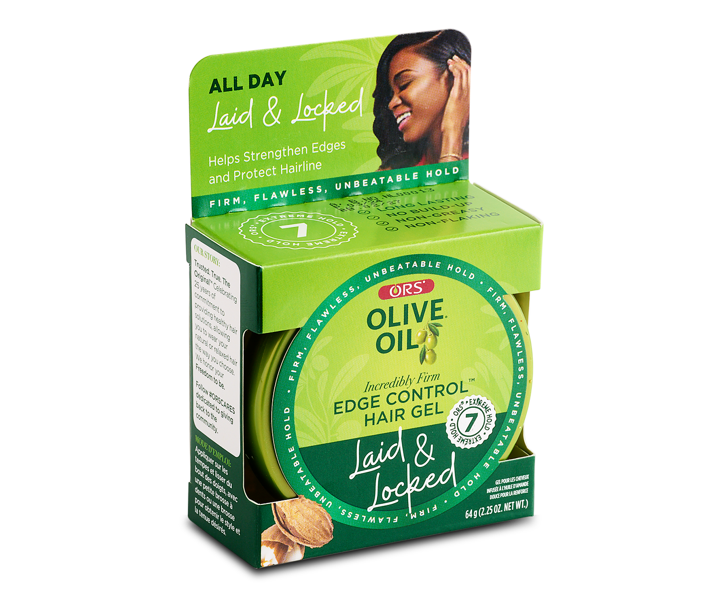ORS Olive Oil Gel Contrôle Contours Force Tenue Toute Journée 62 g