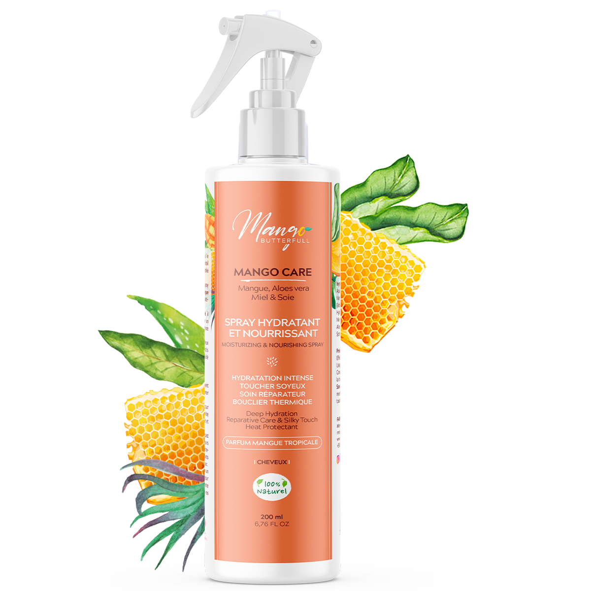 Mango Butterfull Mango Care spray hydratant 200ml mangue