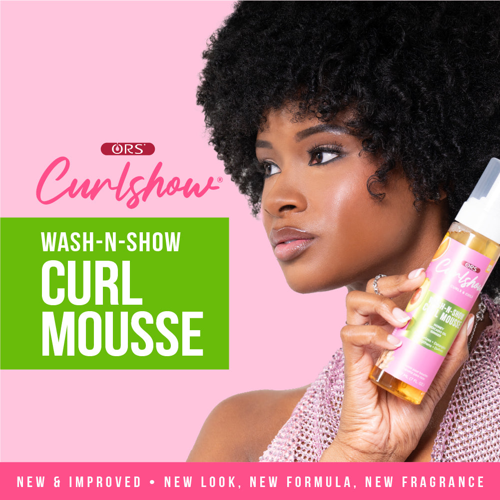 ORS Curlshow Wash-n-Show mousse boucles fixation moyenne 7 oz