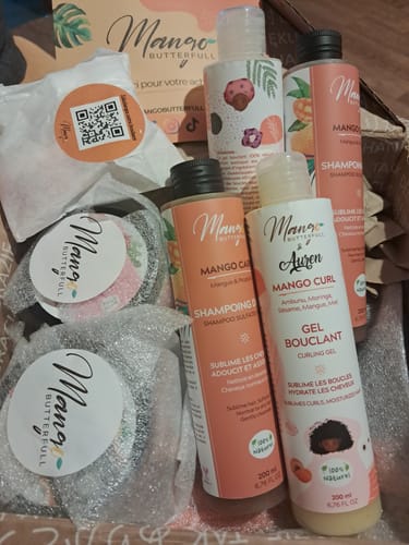 Mango Butterfull Mango Care shampoing doux 200ml savon noir