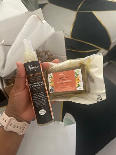 Mango Butterfull Mango Care Shampoing Solide Bambou 80g Pousse