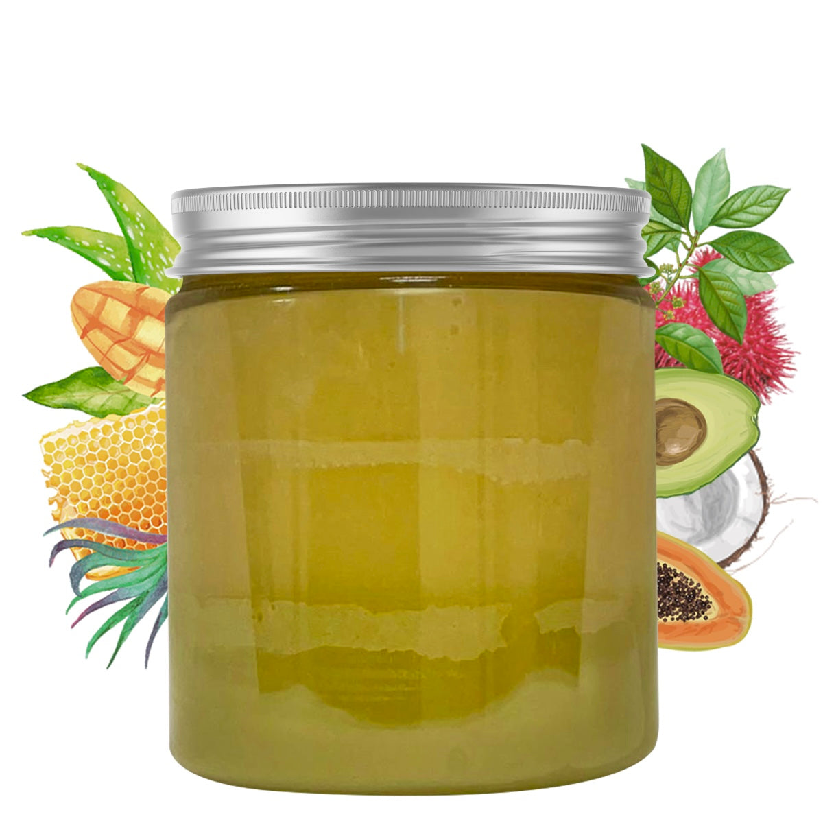 Mango Butterfull Mango Trio cure 3-en-1 beurre 250ml cheveux secs