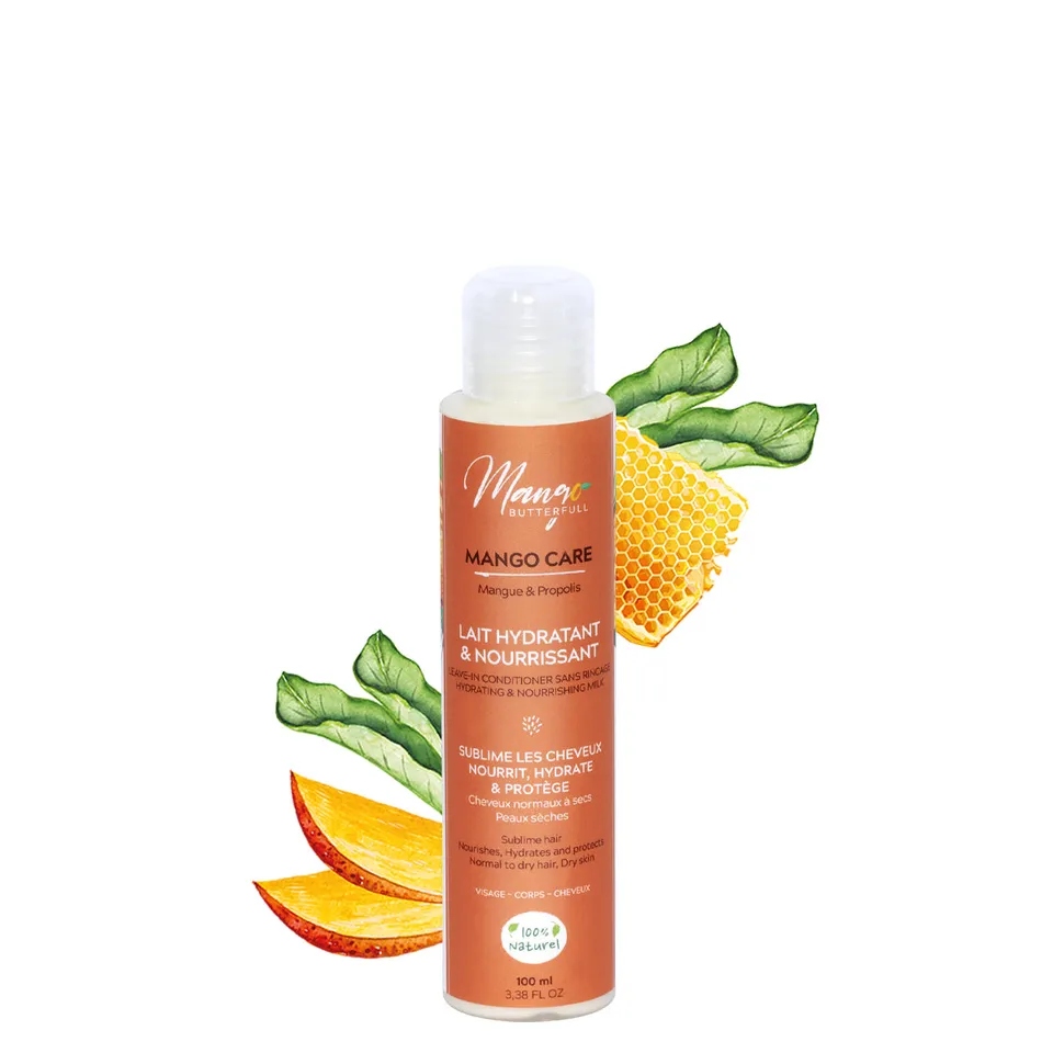 Mango Butterfull Mango Care lait hydratant 100ml cheveux crépus