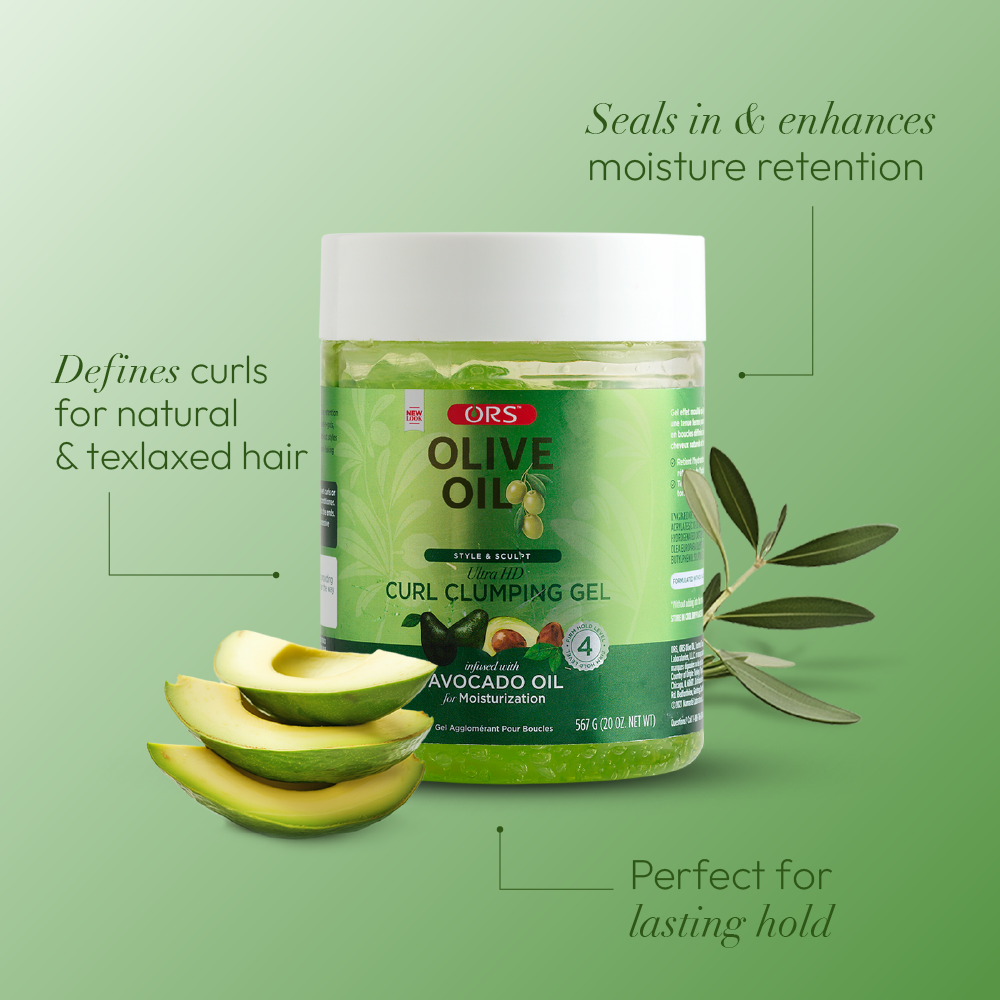 ORS Style & Sculpt gel boucles Ultra HD 20 oz fixation forte